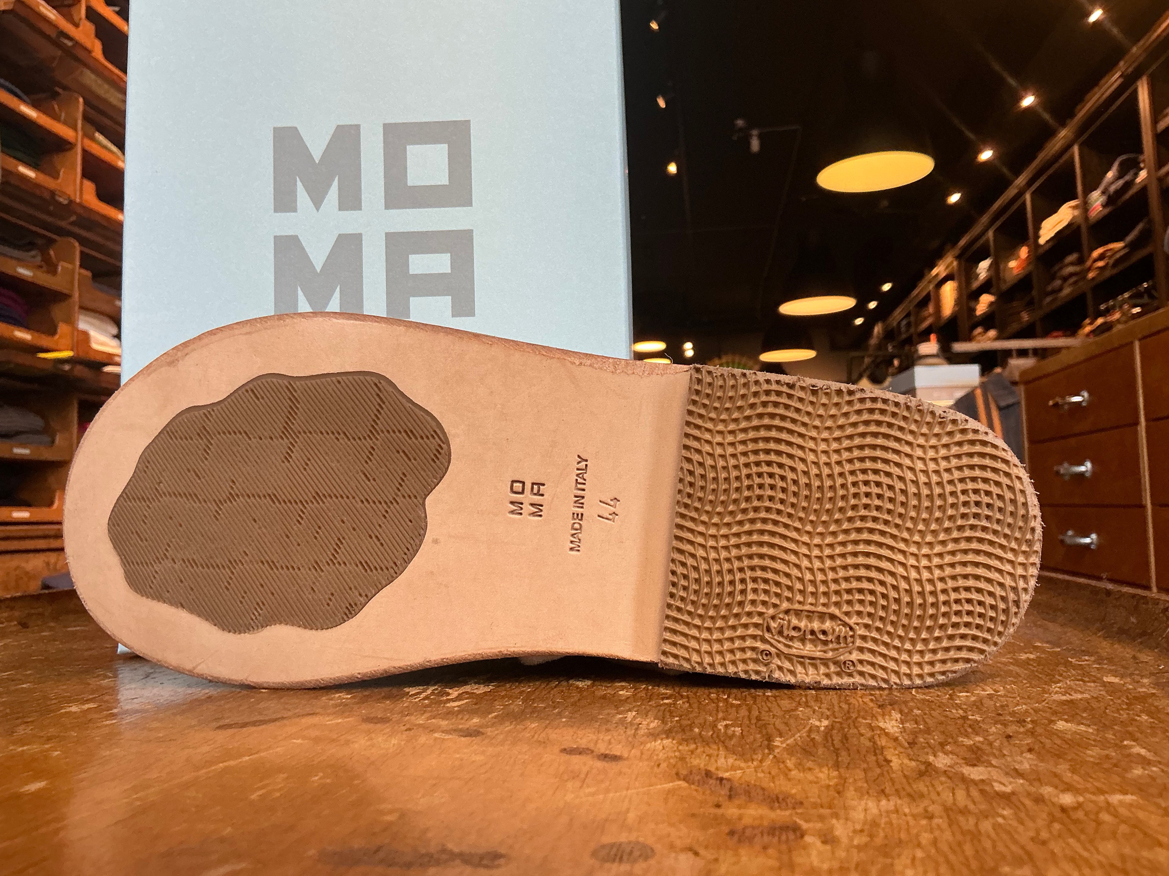 MOMA Camoscione Sandals Light Grey