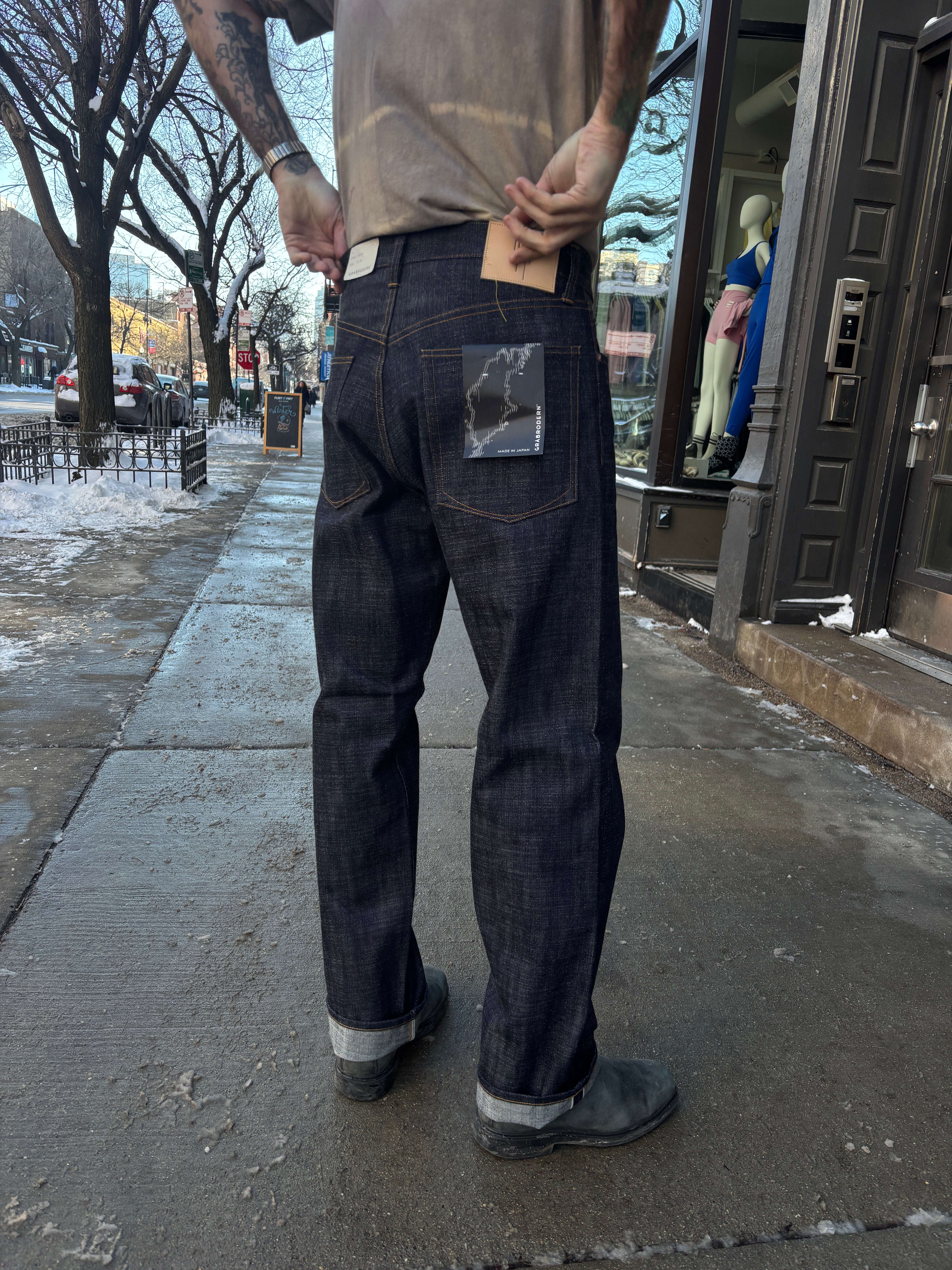 Gråbrodern Hara Denim Pants – Ford General