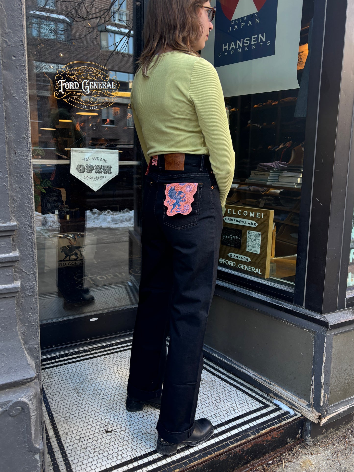 Indigofera Roslyn Vintage 70's Jeans