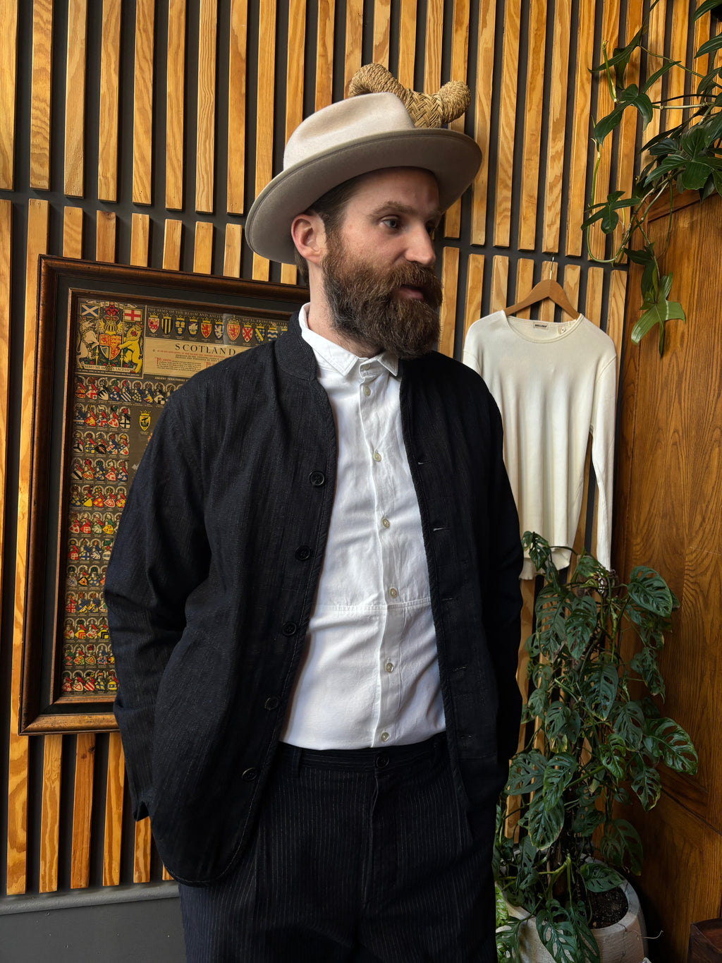 Hansen Luis Loose Tuxedo Shirt