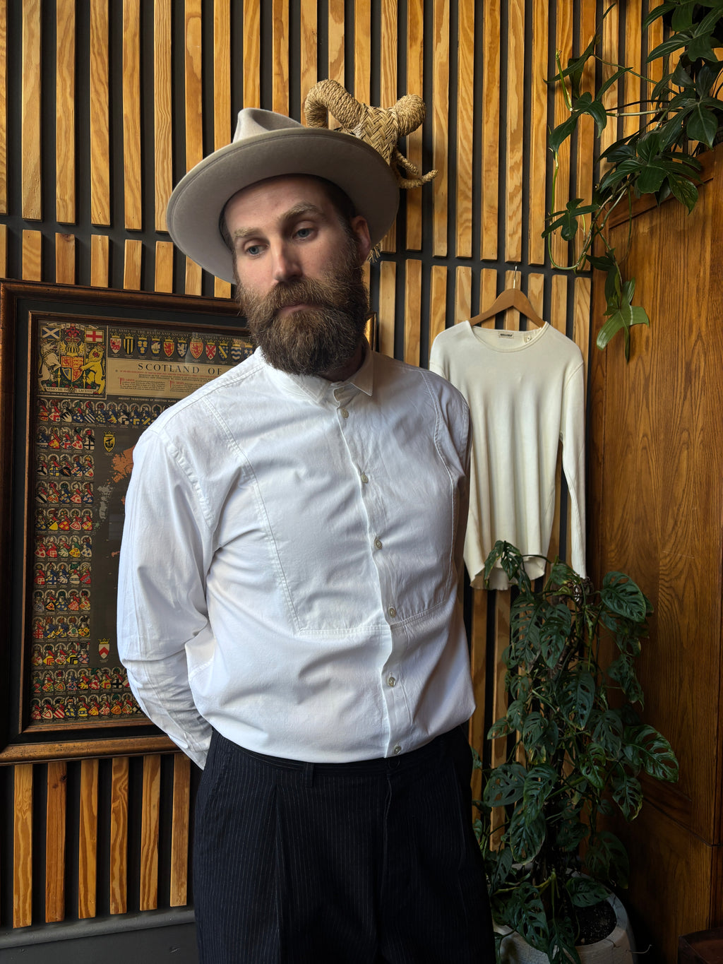 Hansen Luis Loose Tuxedo Shirt