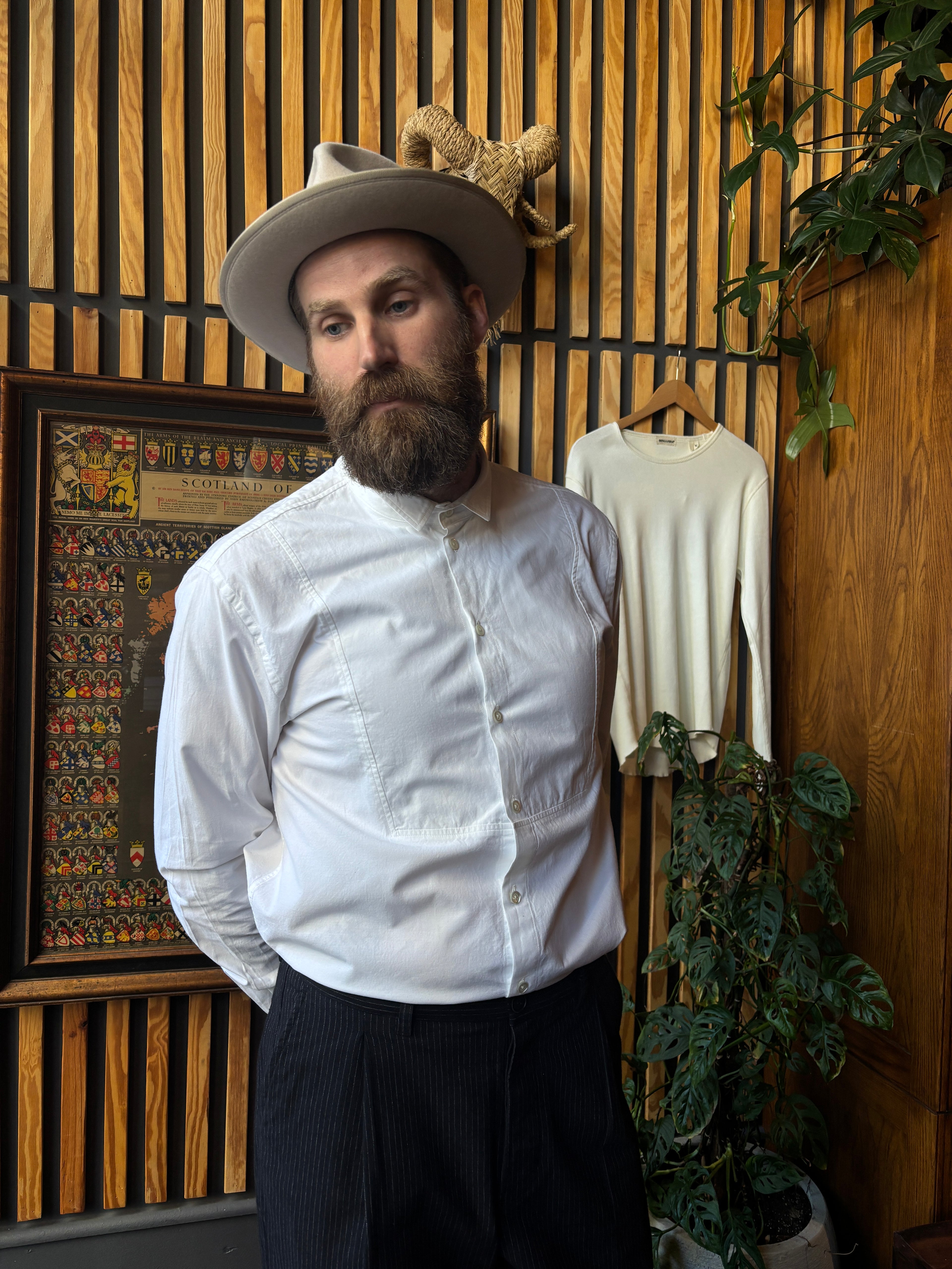 Hansen Luis Loose Tuxedo Shirt