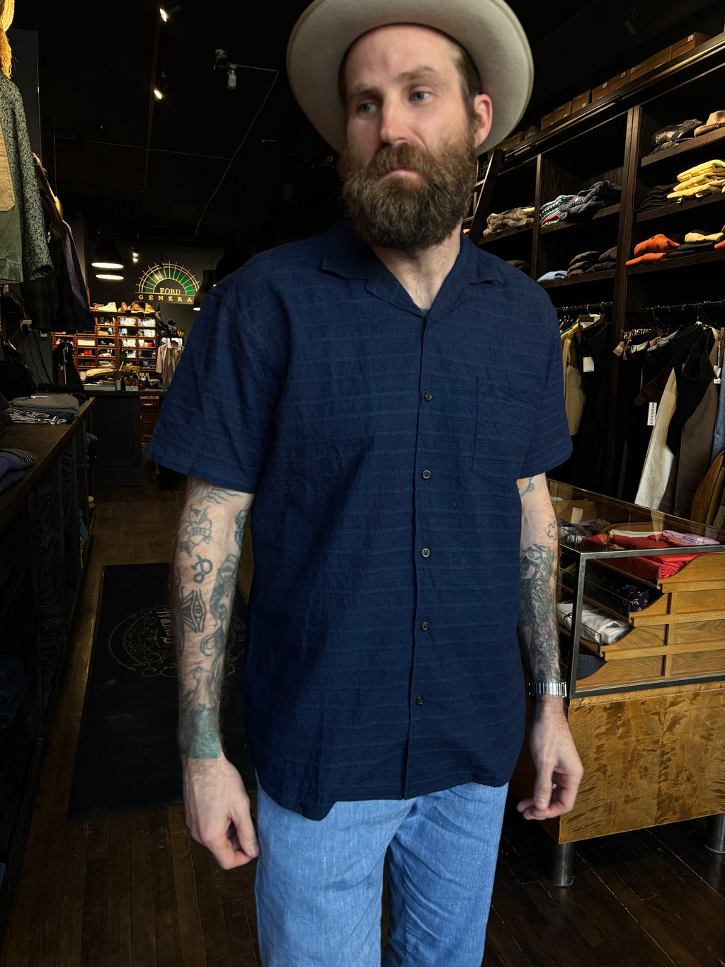 Jonny 1950's Style Short Sleeve Shirt