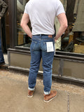 omotodenim 0415 Slim Straight Fit 2 Year Washed Denim