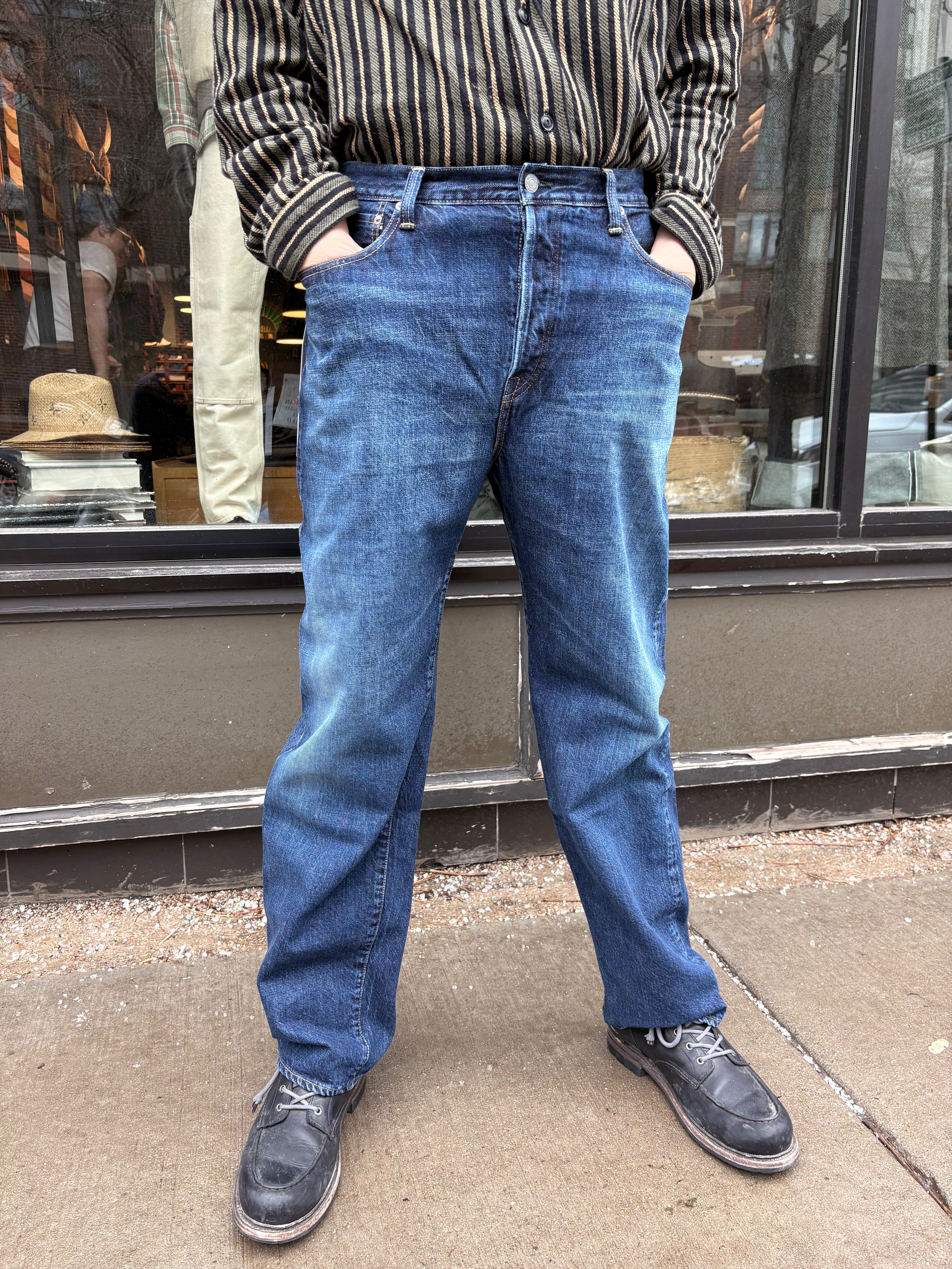 omotodenim 0815 Loose Fit 2 Year Washed Denim