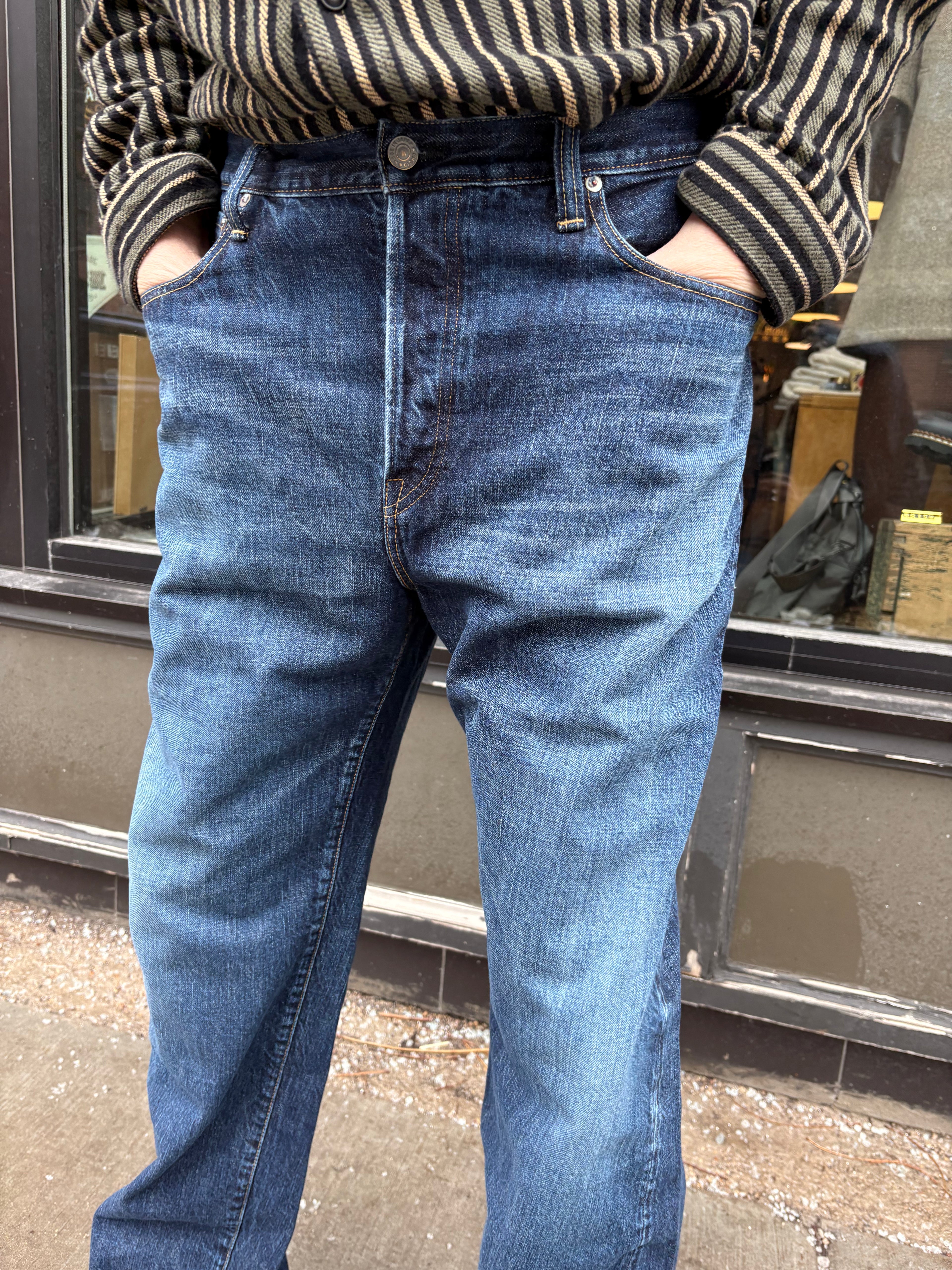 omotodenim 0815 Loose Fit 2 Year Washed Denim