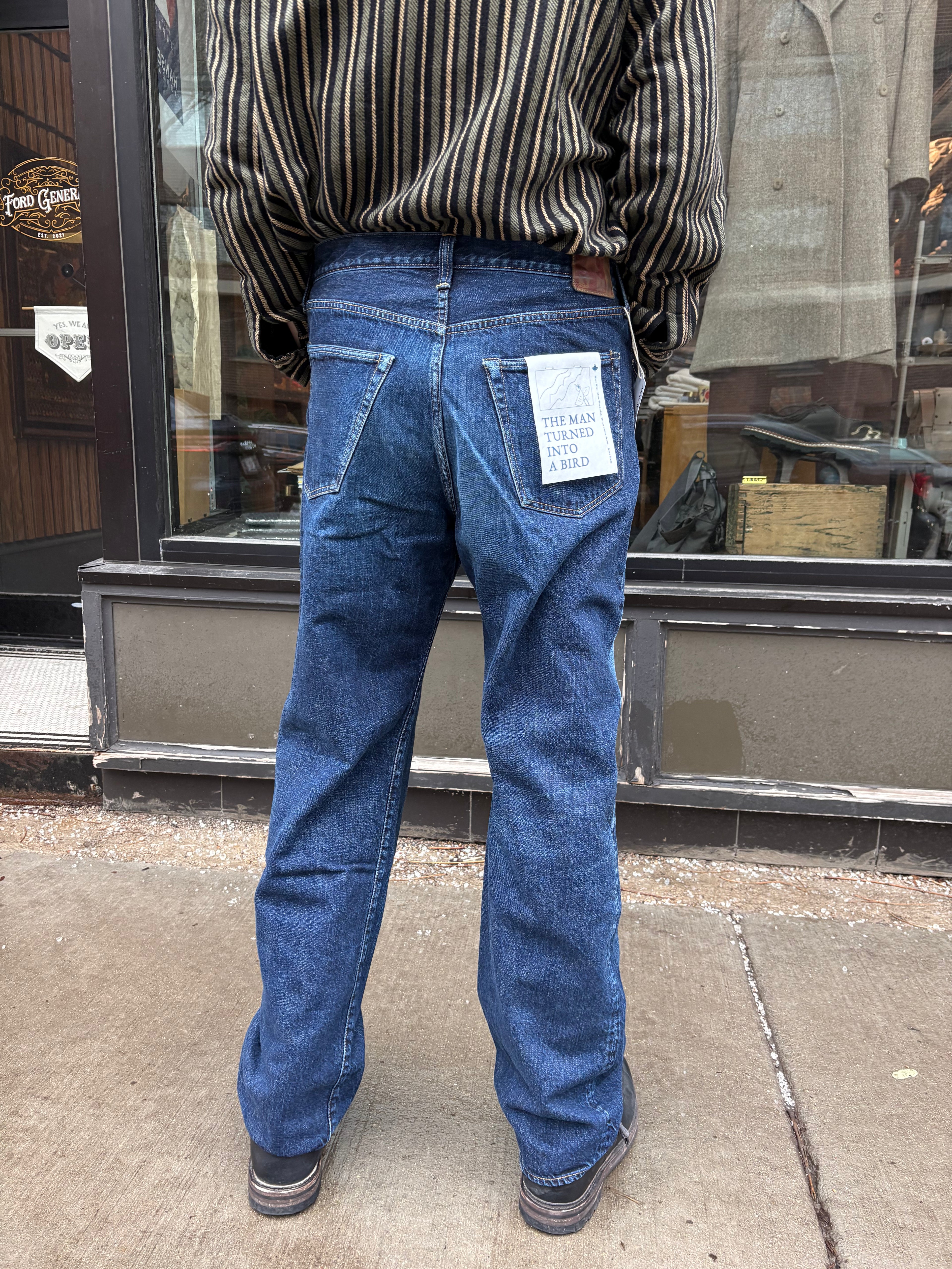 omotodenim 0815 Loose Fit 2 Year Washed Denim