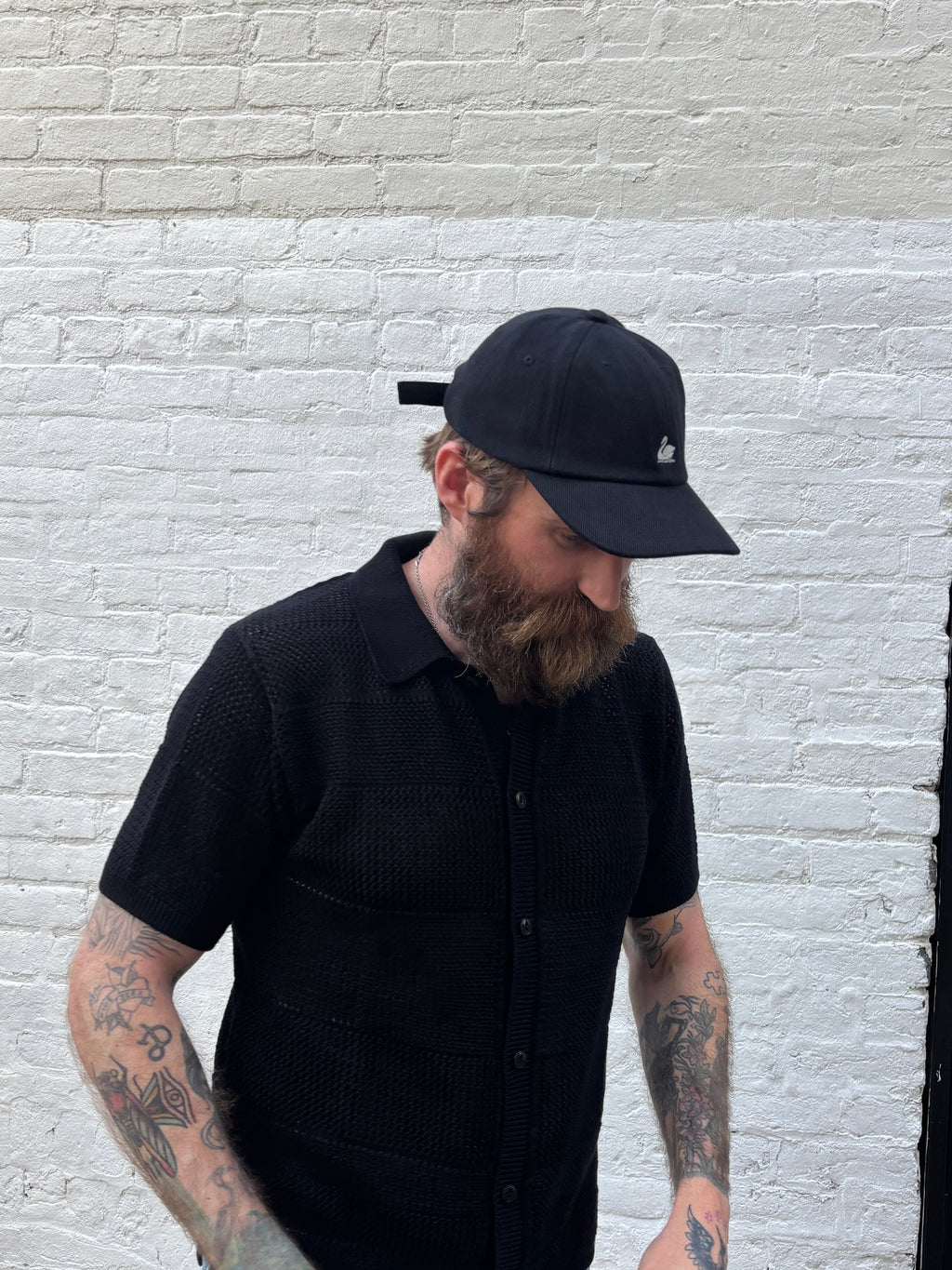 Merz b. Schwanen Swan Logo Cap