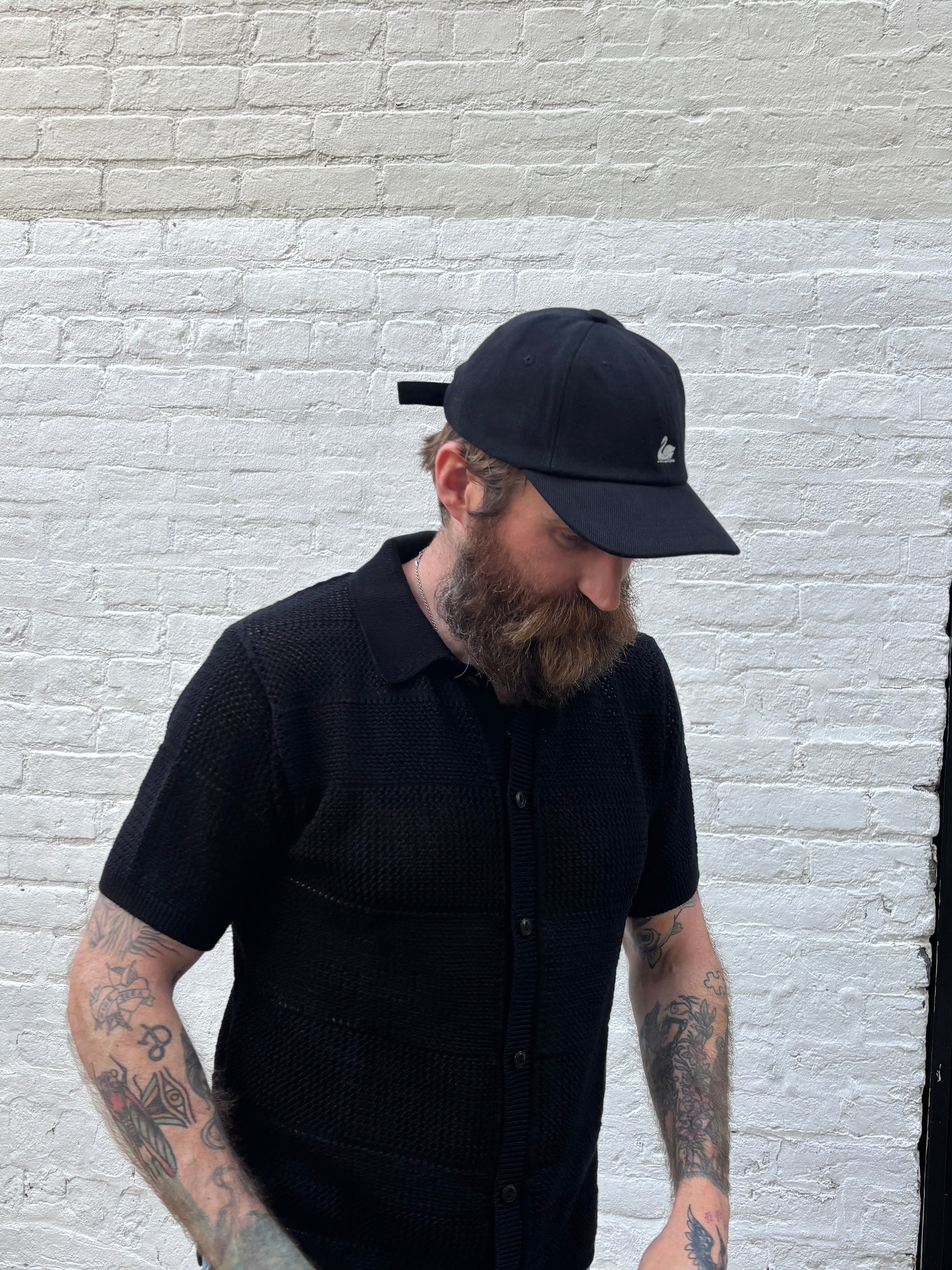 Merz b. Schwanen Swan Logo Cap