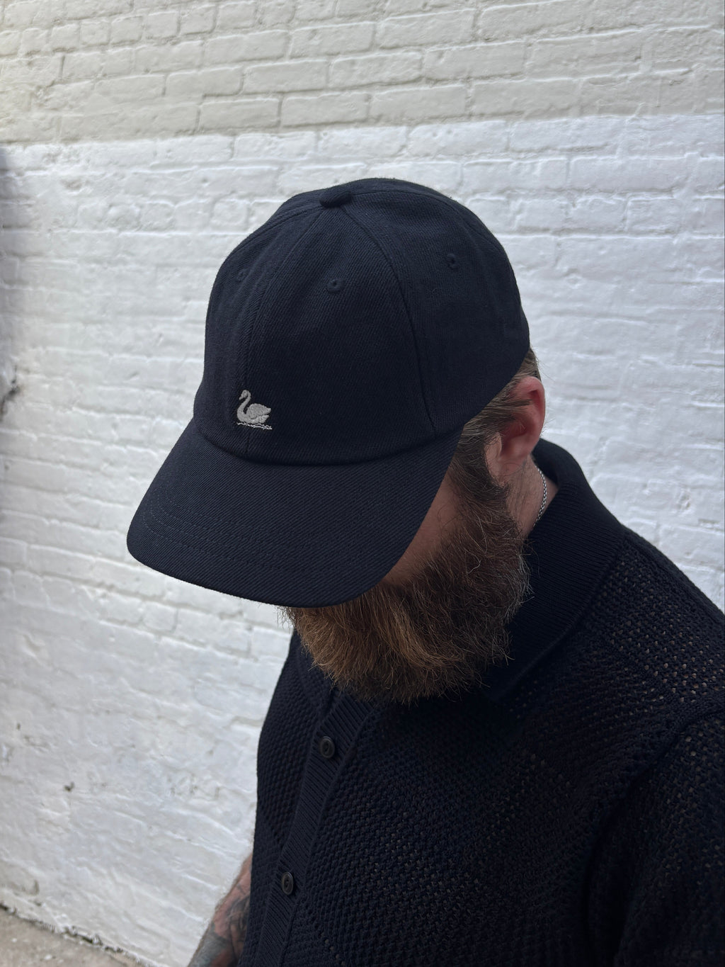 Merz b. Schwanen Swan Logo Cap