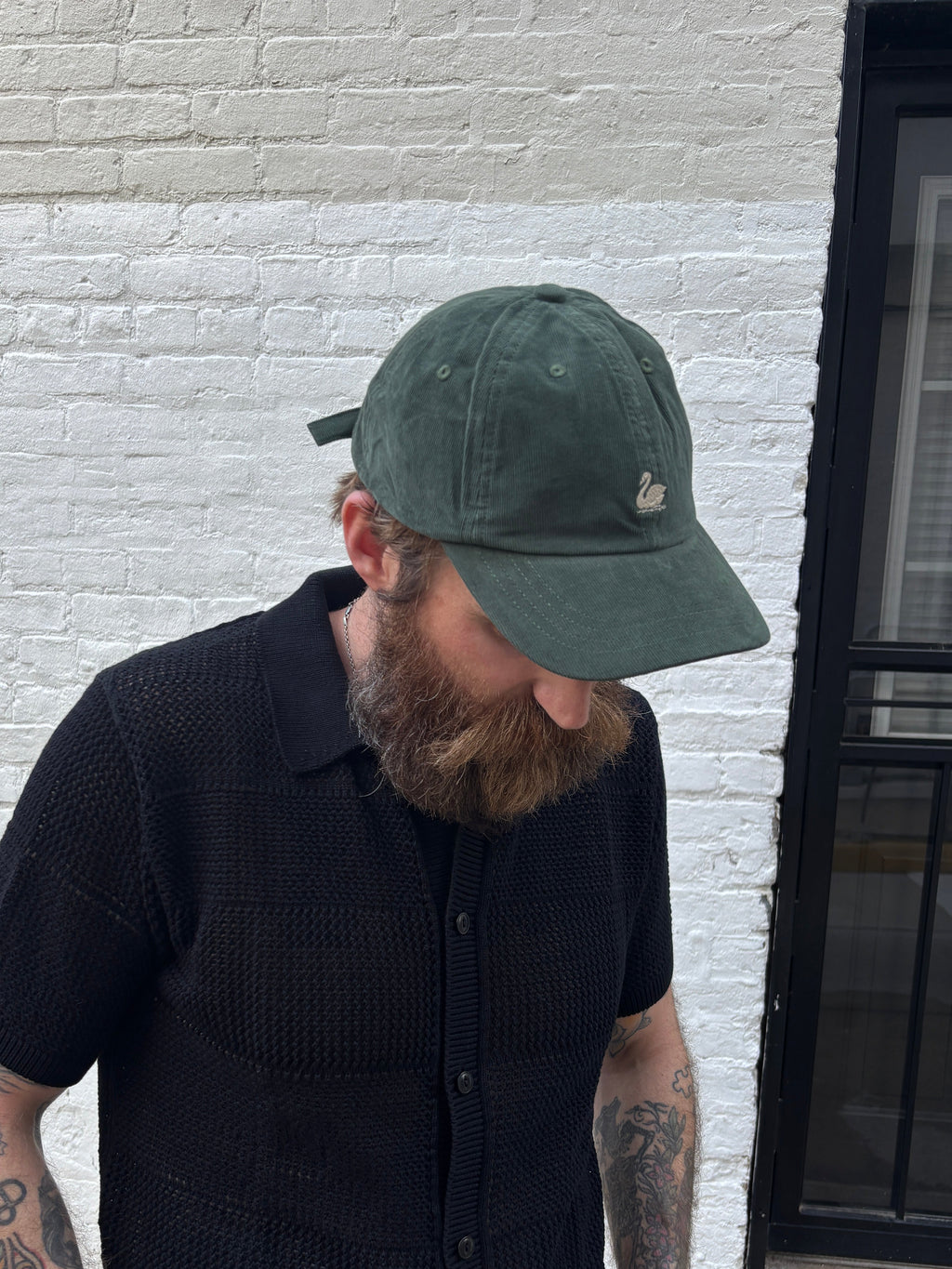 Merz b. Schwanen Swan Logo Cap