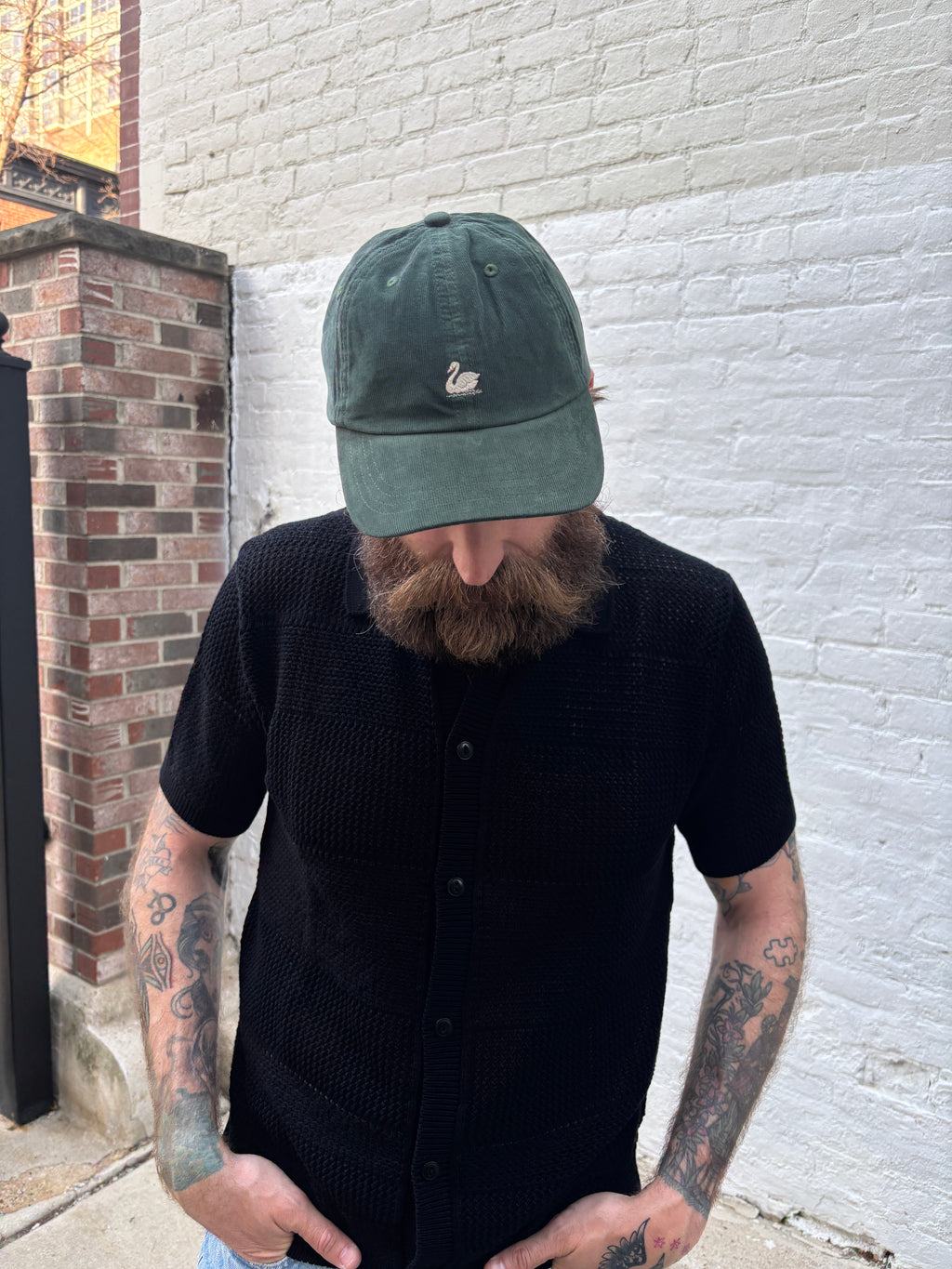 Merz b. Schwanen Swan Logo Cap