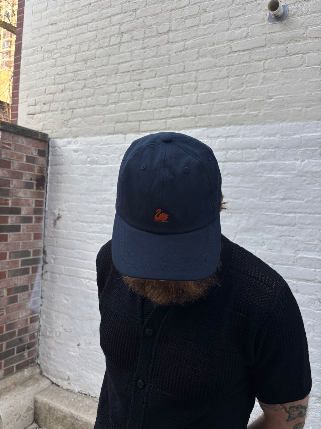 Merz b. Schwanen Swan Logo Cap