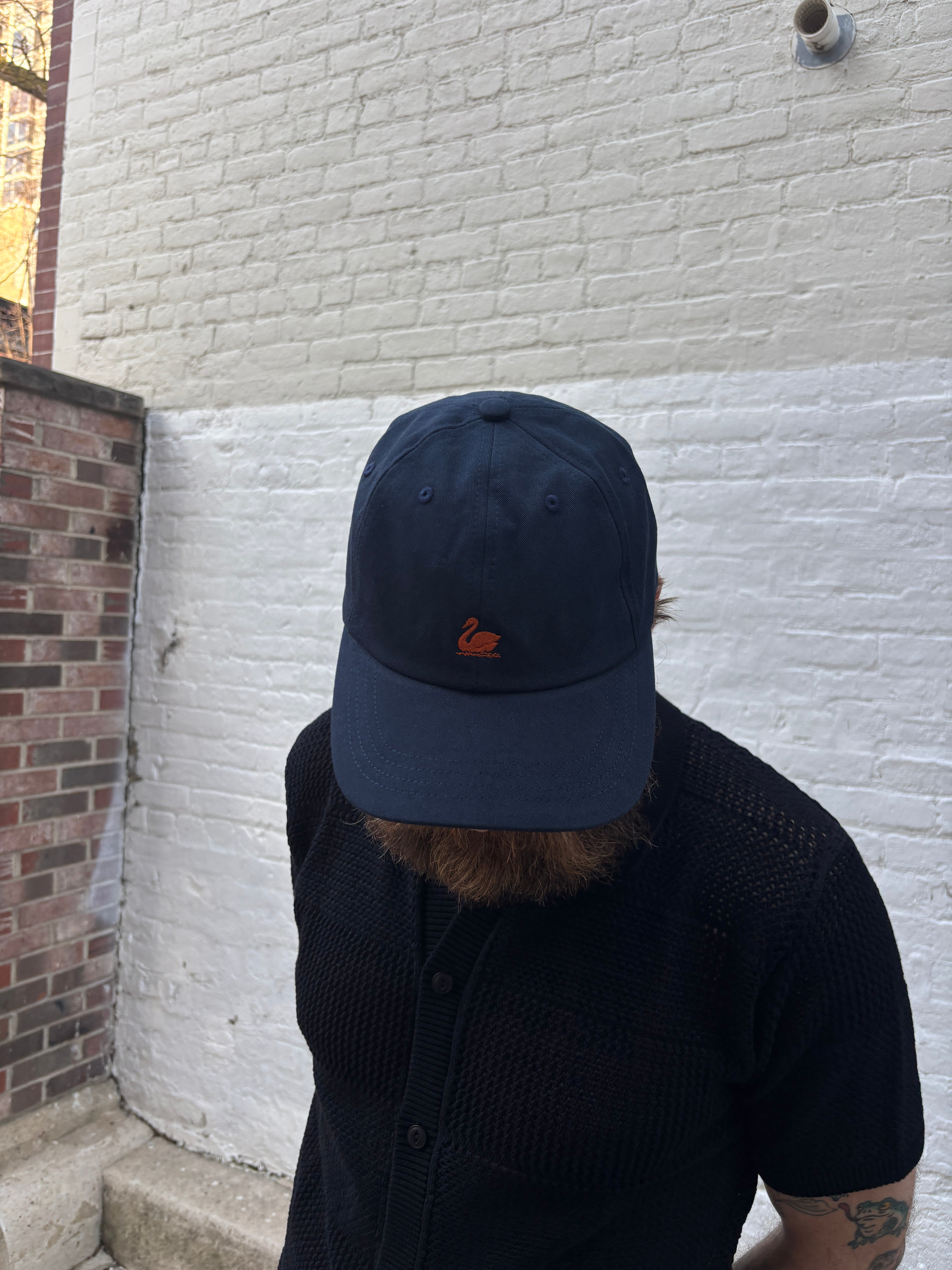 Merz b. Schwanen Swan Logo Cap