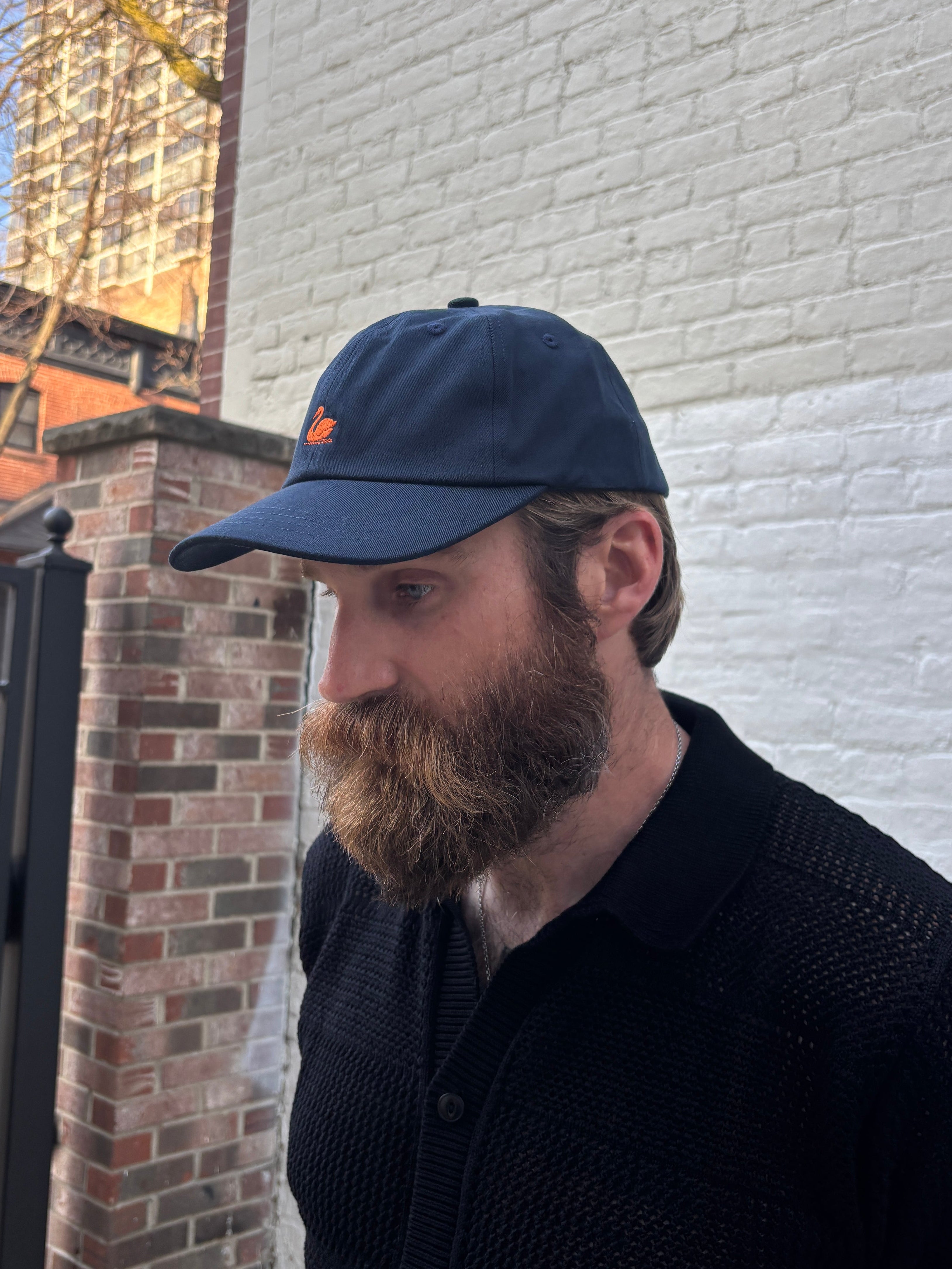 Merz b. Schwanen Swan Logo Cap