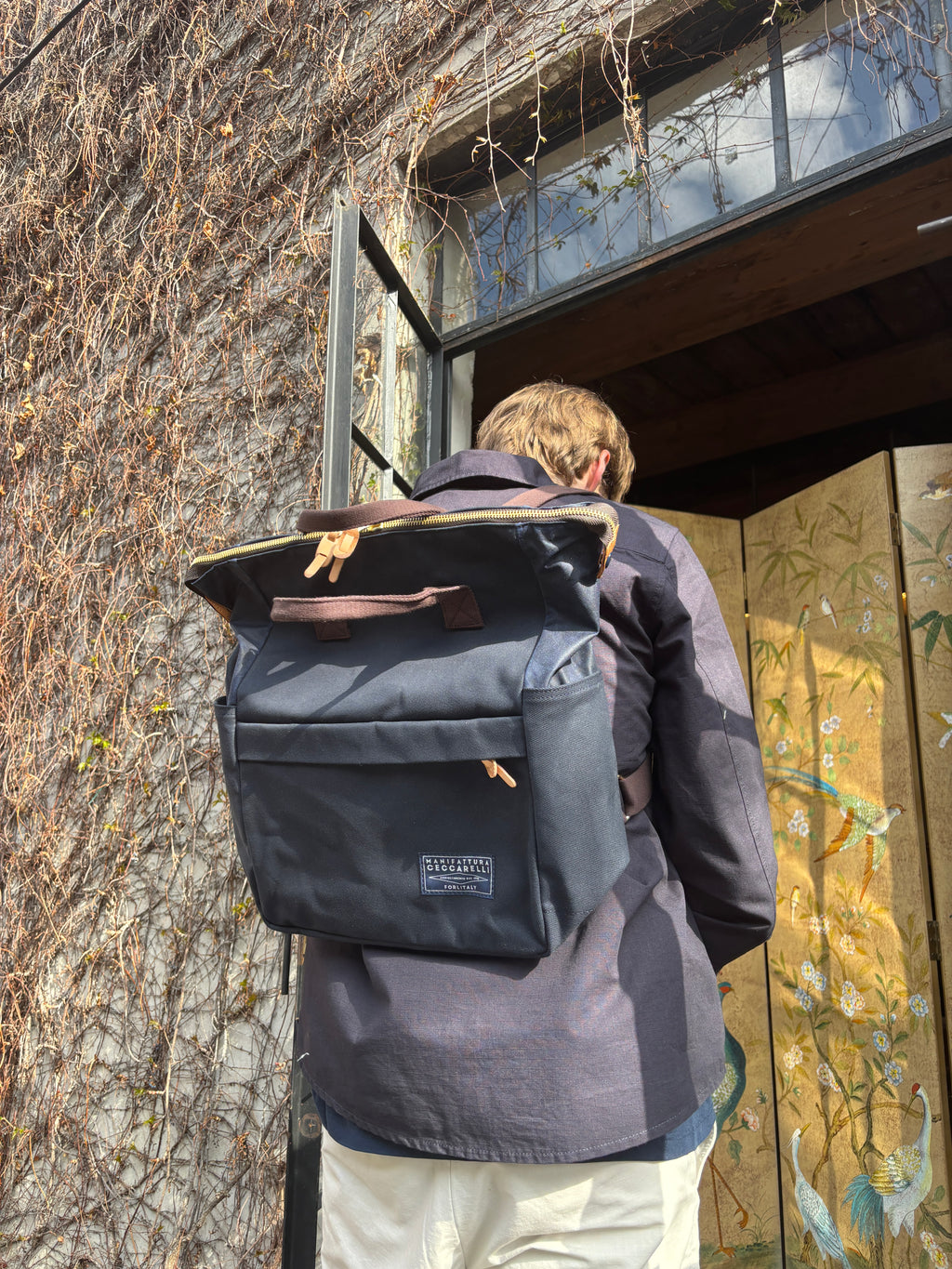 Manifattura Ceccarelli Laptop Backpack