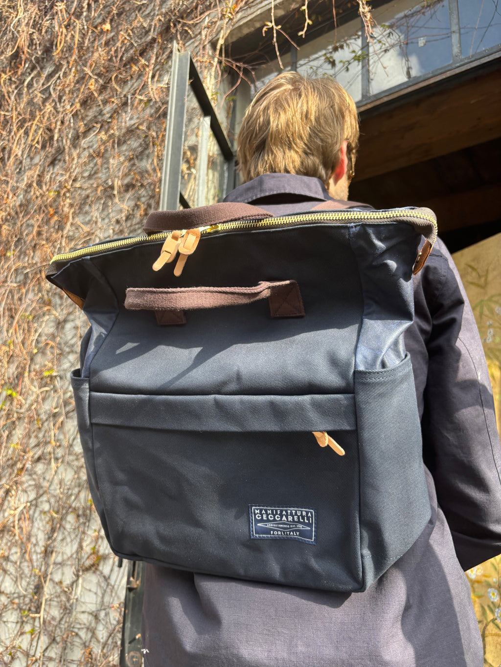 Manifattura Ceccarelli Laptop Backpack