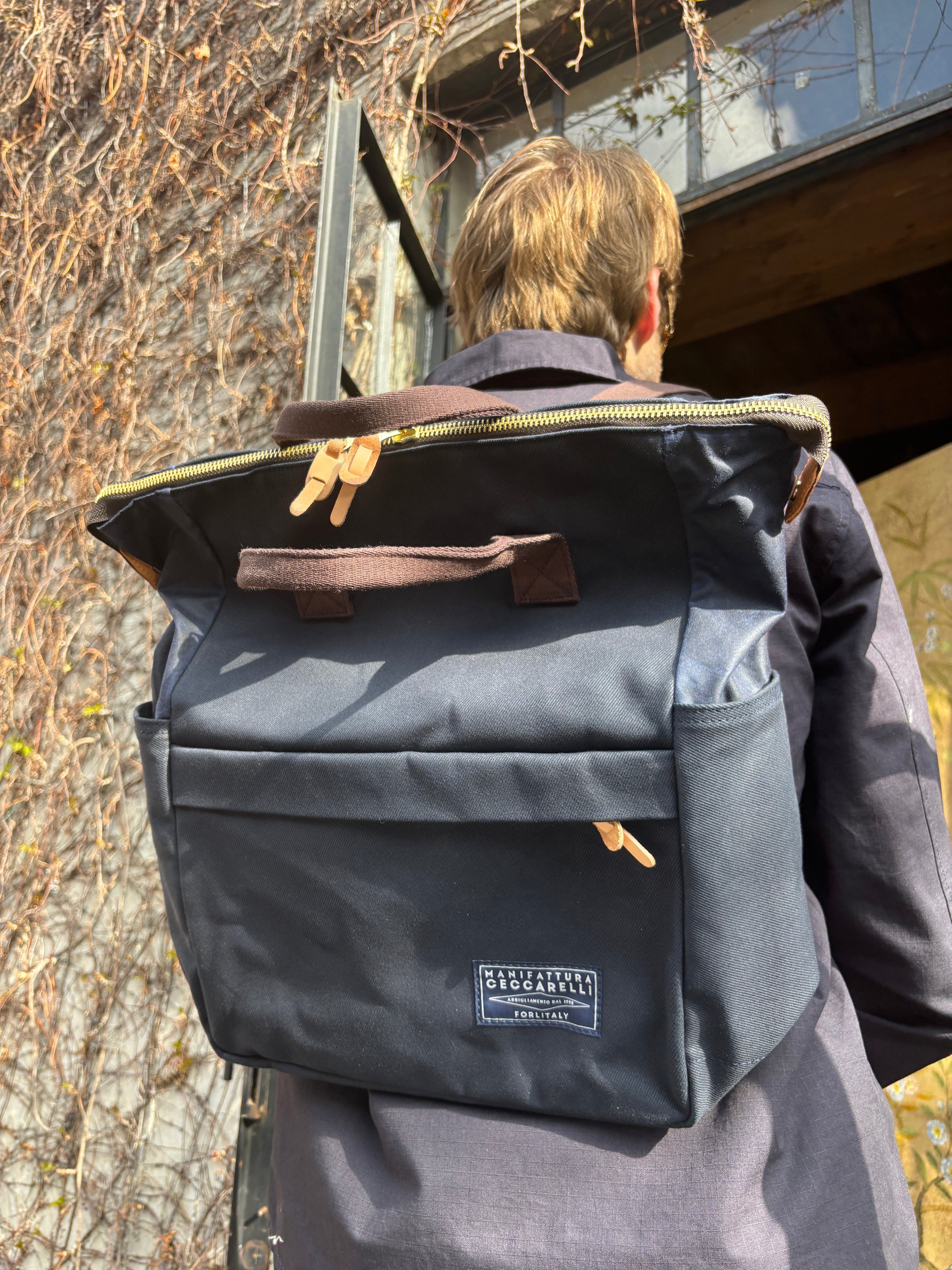 Manifattura Ceccarelli Laptop Backpack