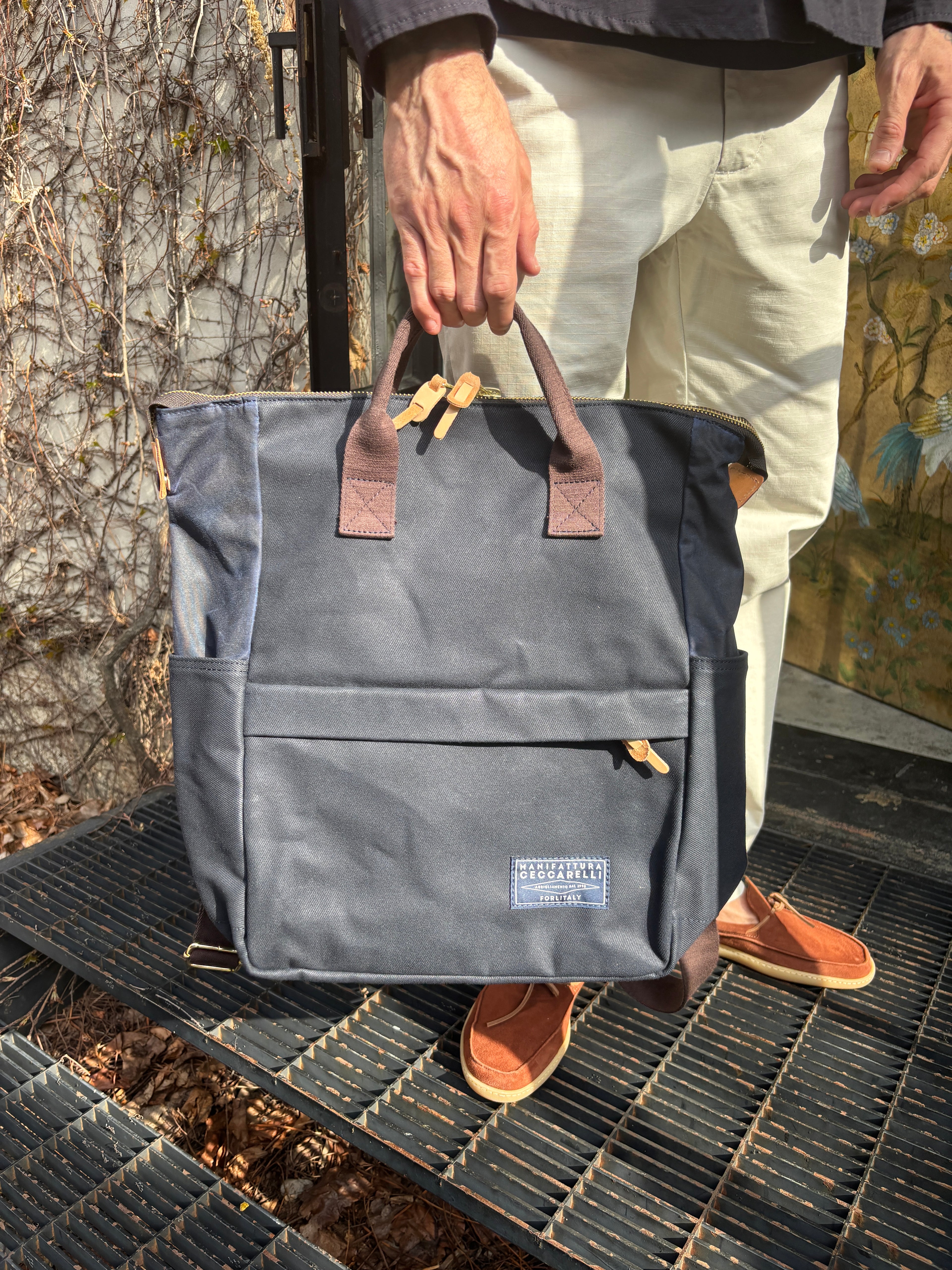 Manifattura Ceccarelli Laptop Backpack