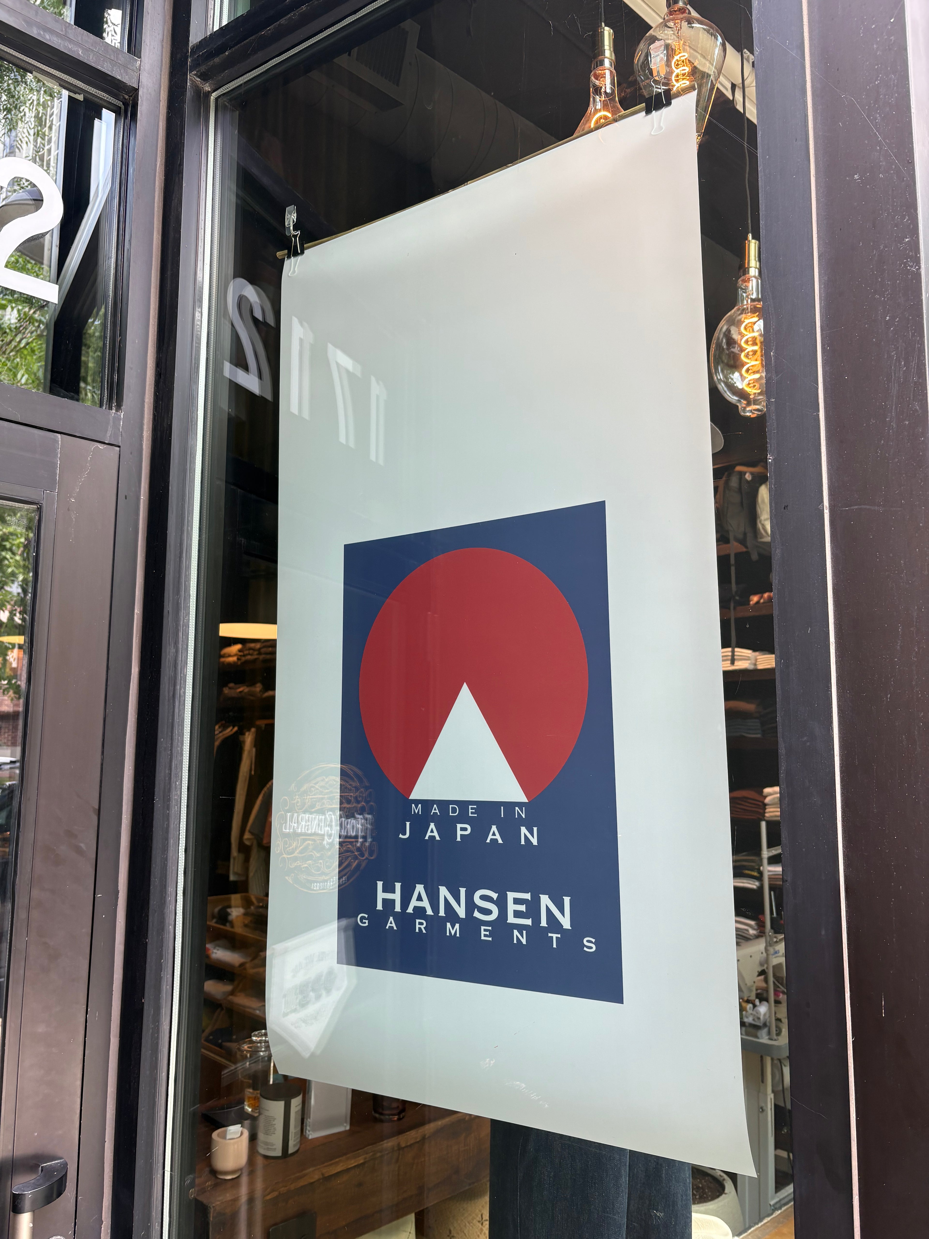 Hansen Dean Straight Cut Denim Trousers