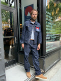 Hansen Dean Straight Cut Denim Trousers