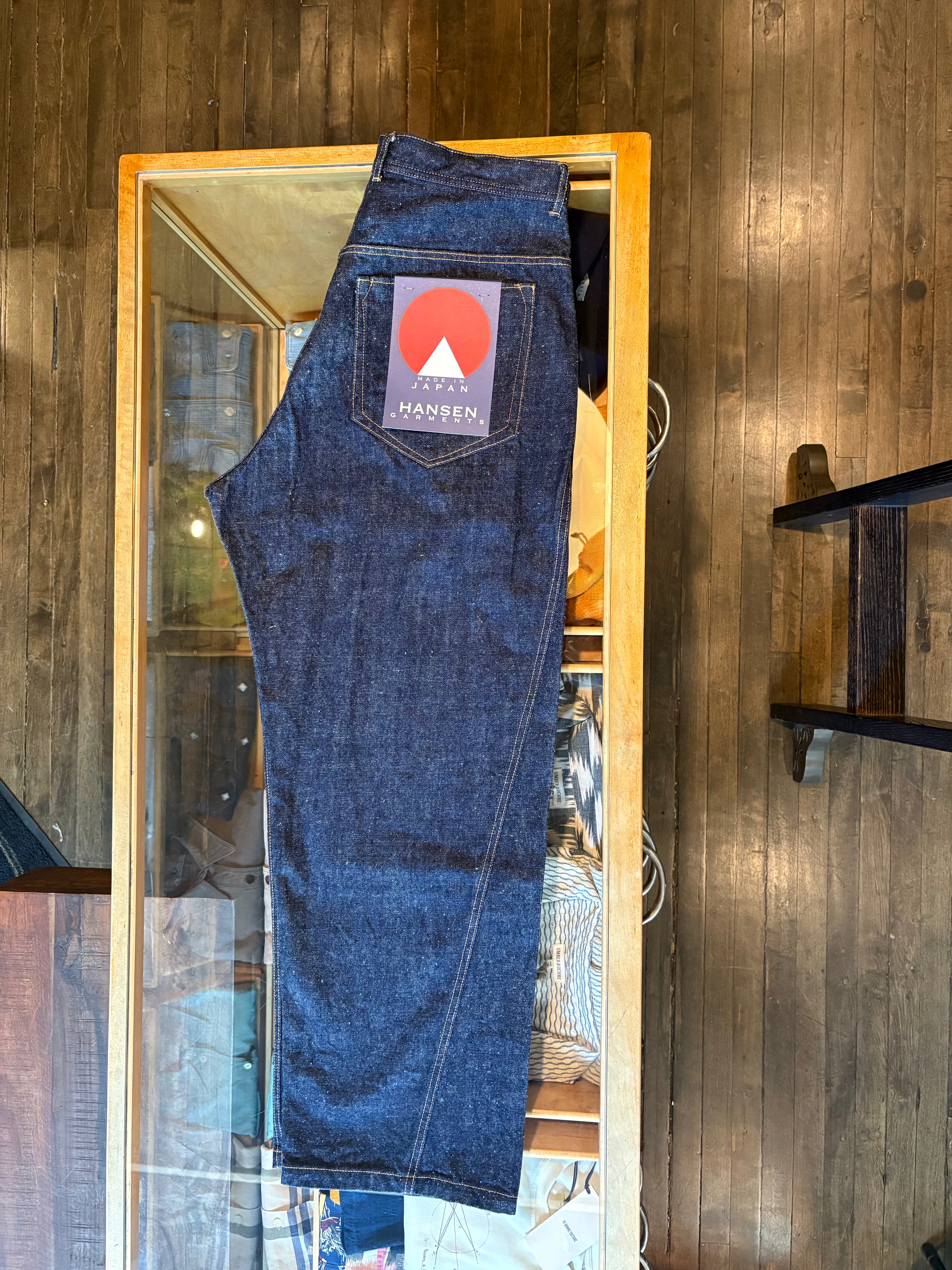 Hansen Robby Wide Cut Denim Jean Trousers