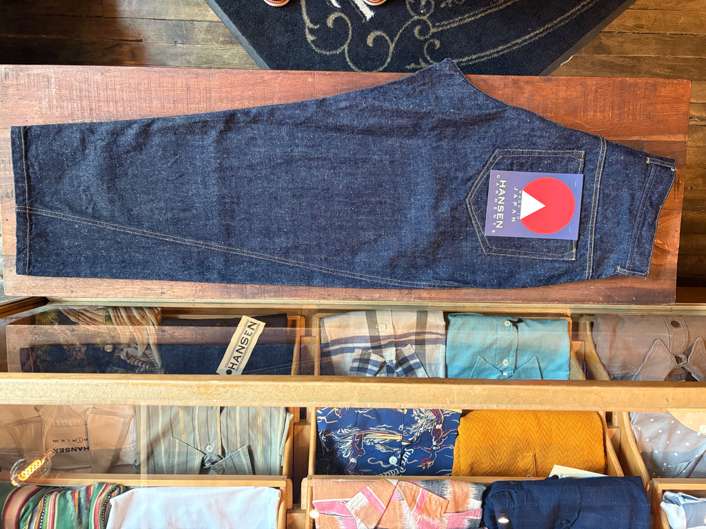 Hansen Robby Wide Cut Denim Jean Trousers