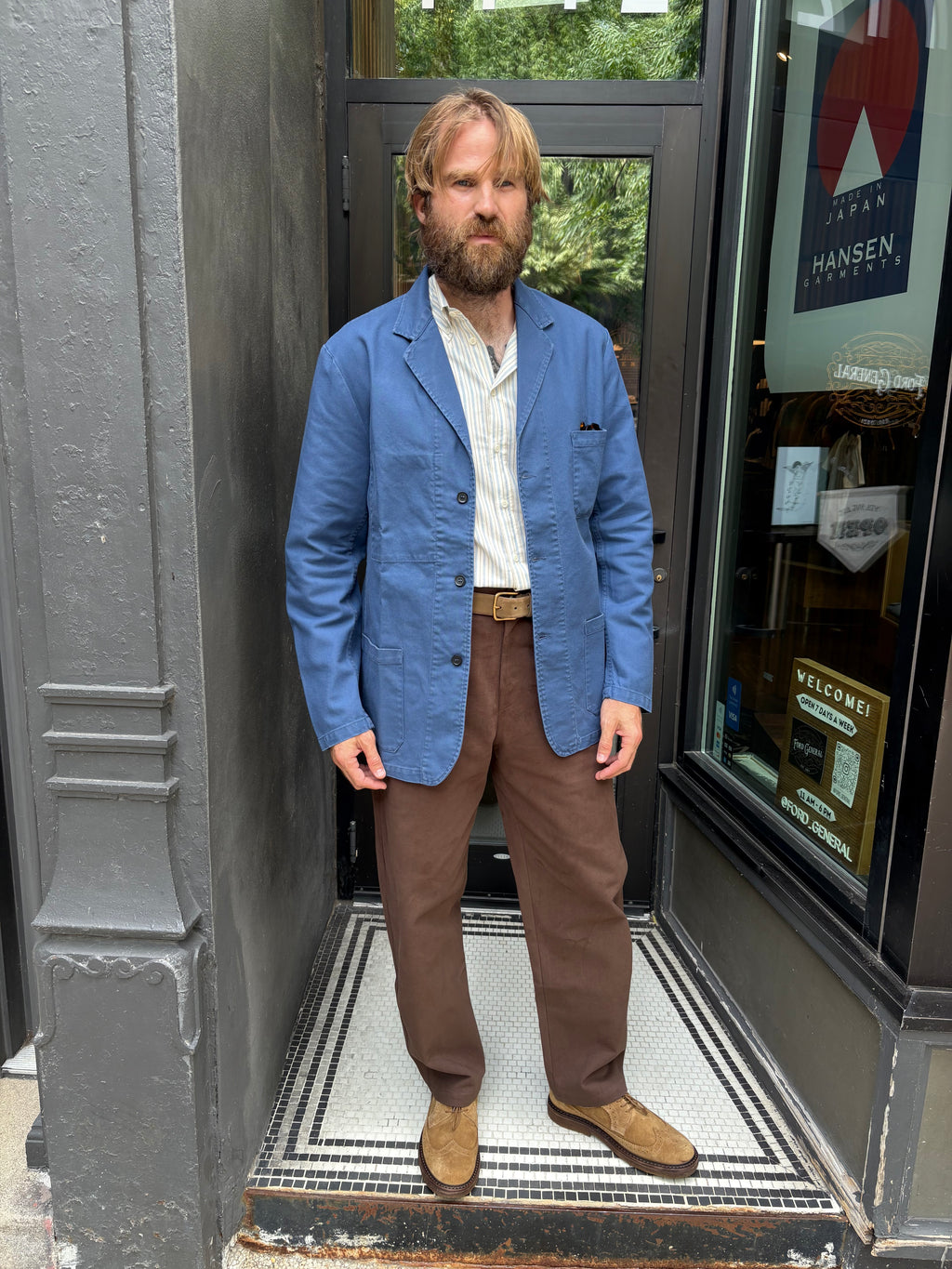Vetra Men's Weaved Blazer