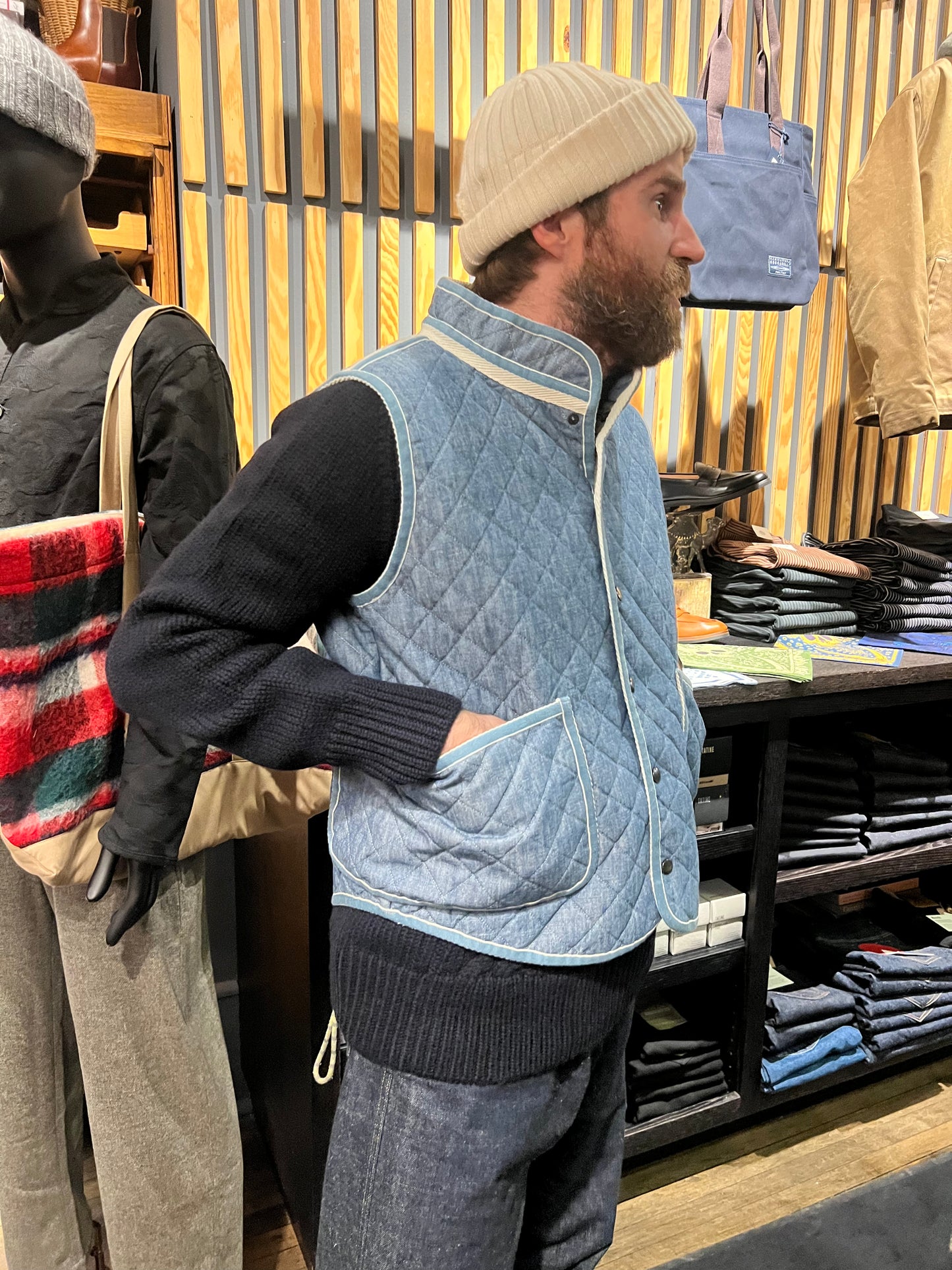 Fleurs de Bagne "Col Officer" Vest