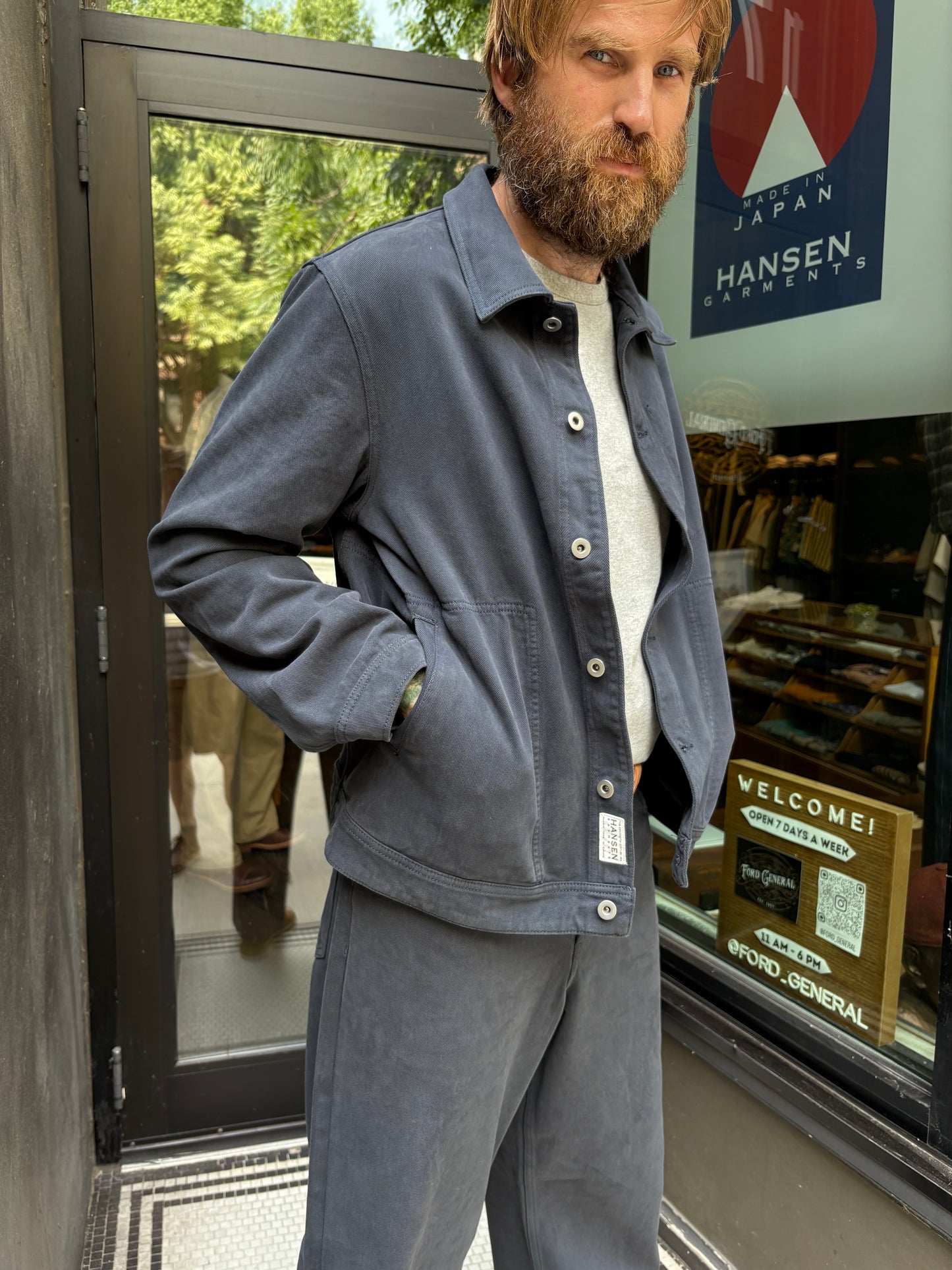 Hansen Cosmo Casual Workwear Jacket