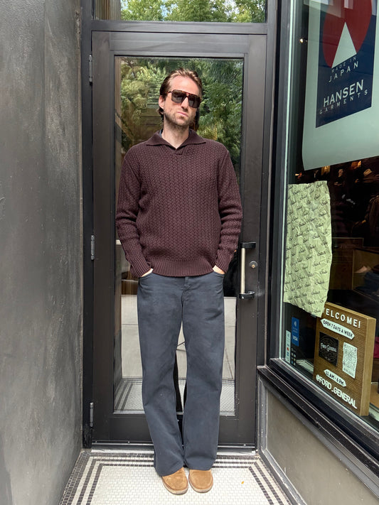 Gallia Brecket Polo Sweater
