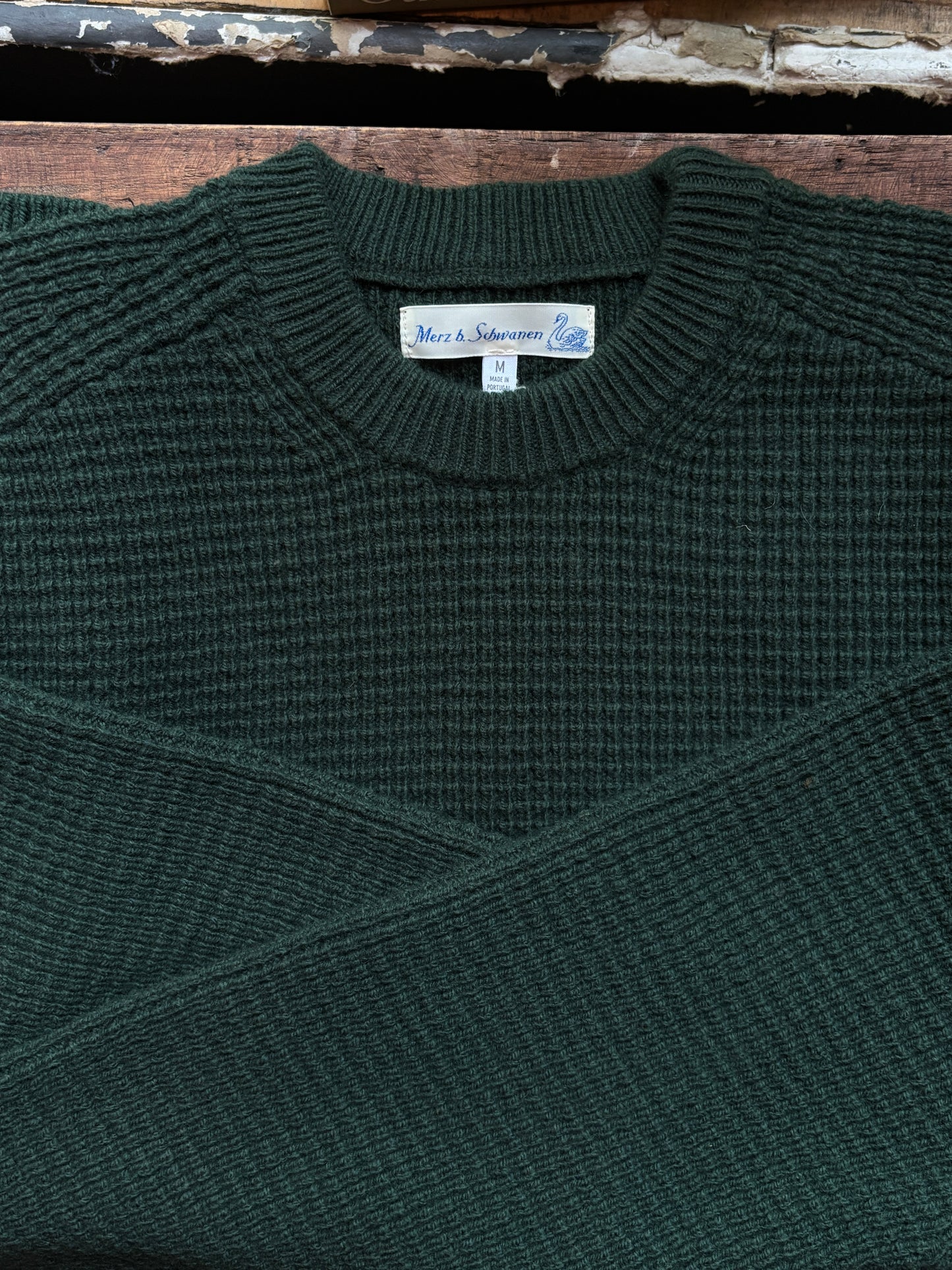 Merz b. Schwanen Blade 02 Waffle Structured Pullover