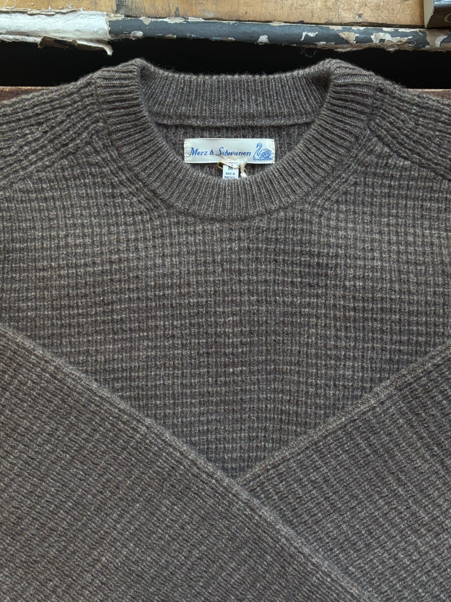 Merz b. Schwanen Blade 02 Waffle Structured Pullover