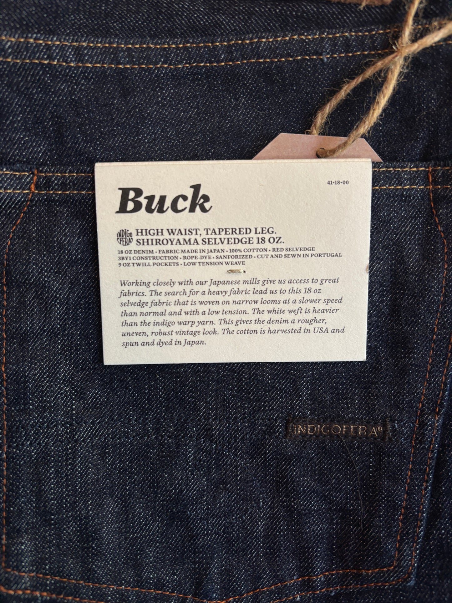 Indigofera Buck Jeans