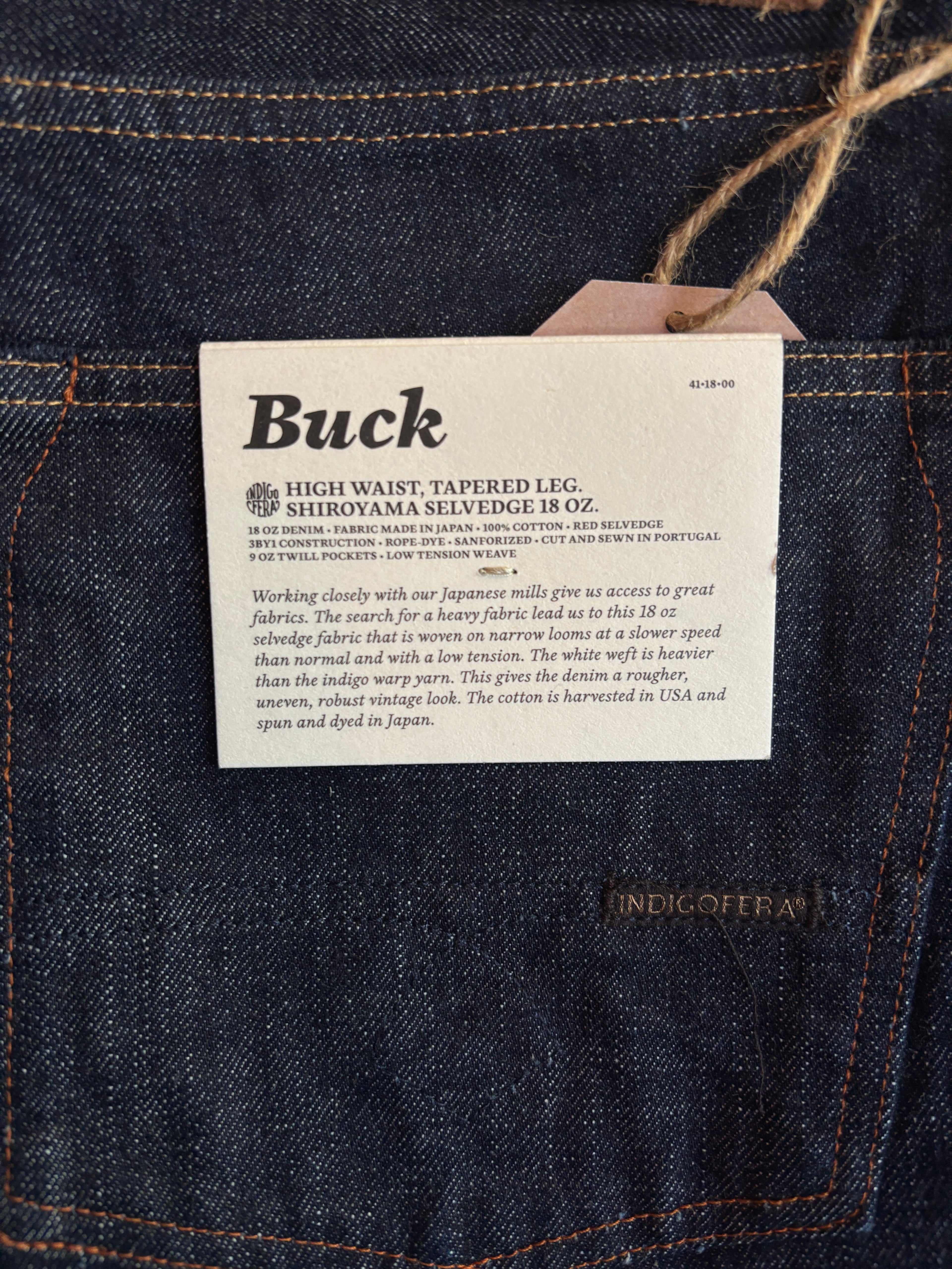 Indigofera Buck Jeans