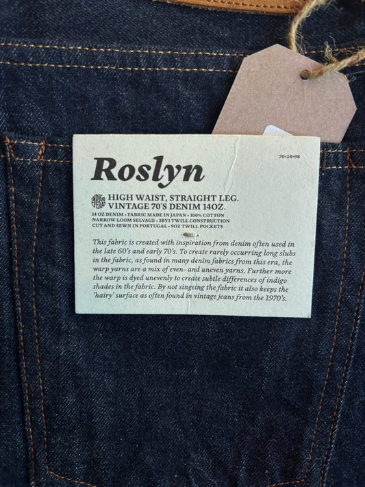 Indigofera Roslyn Vintage 70's Jeans