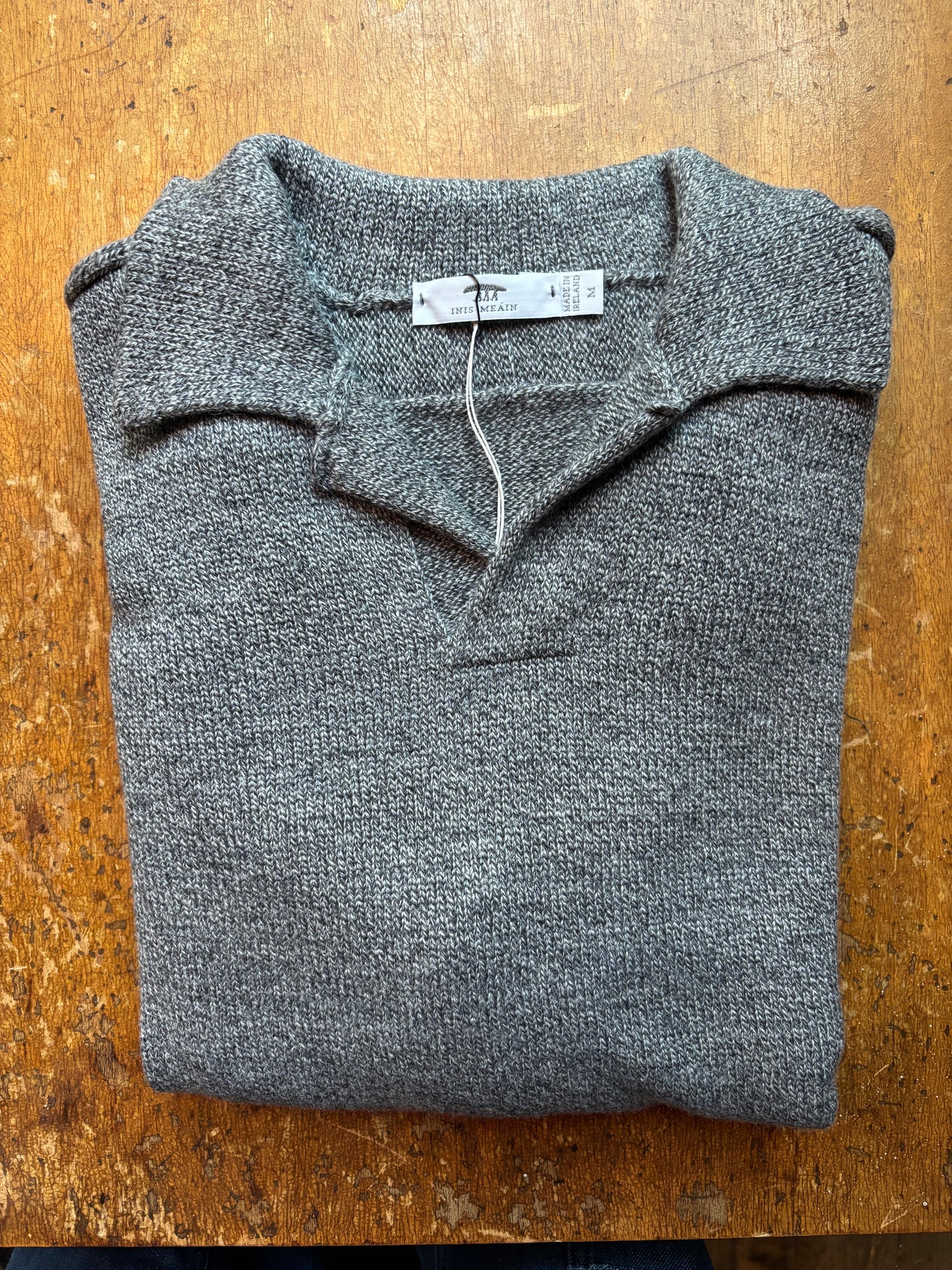 Inis Meain Buttonless Polo