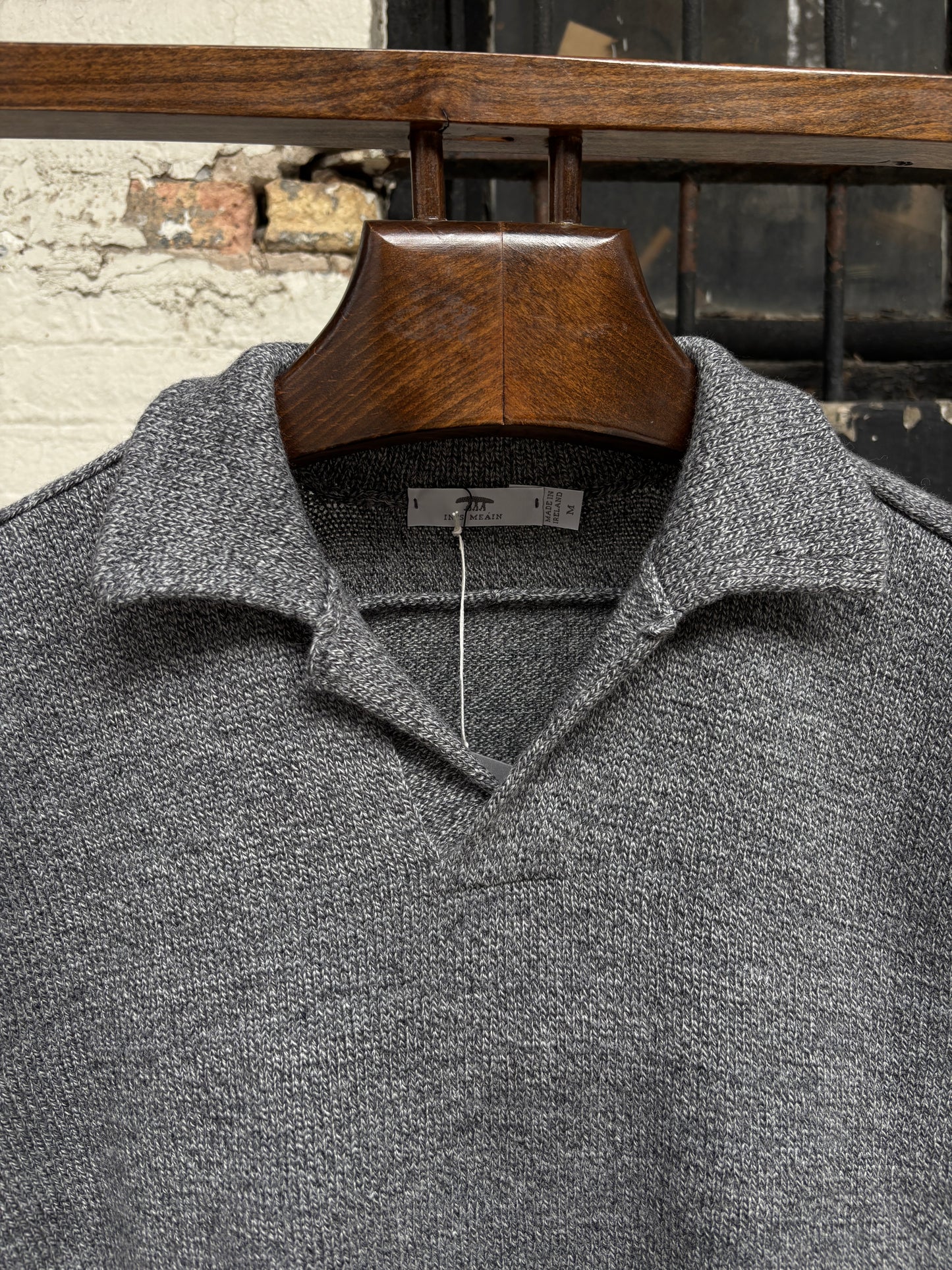 Inis Meain Buttonless Polo