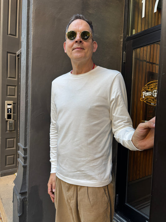 Merz B Schwanen 2M15LS Vintage Refined Classic Fit Longsleeve