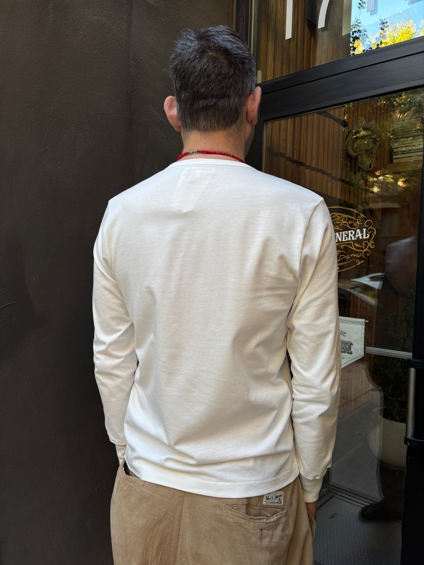 Merz B Schwanen 2M15LS Vintage Refined Classic Fit Longsleeve