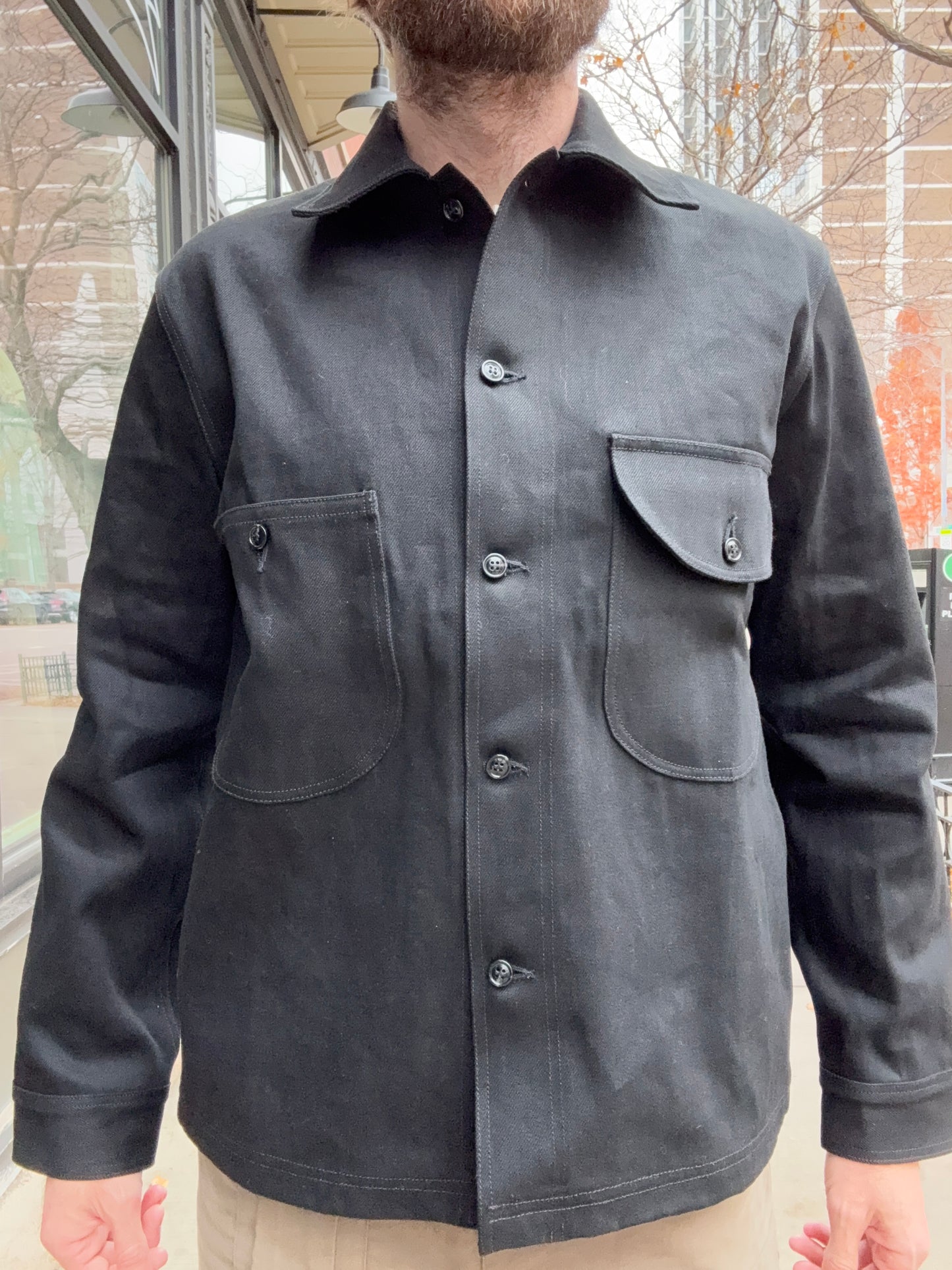 Dehen 1920 Selvedge Denim Overshirt