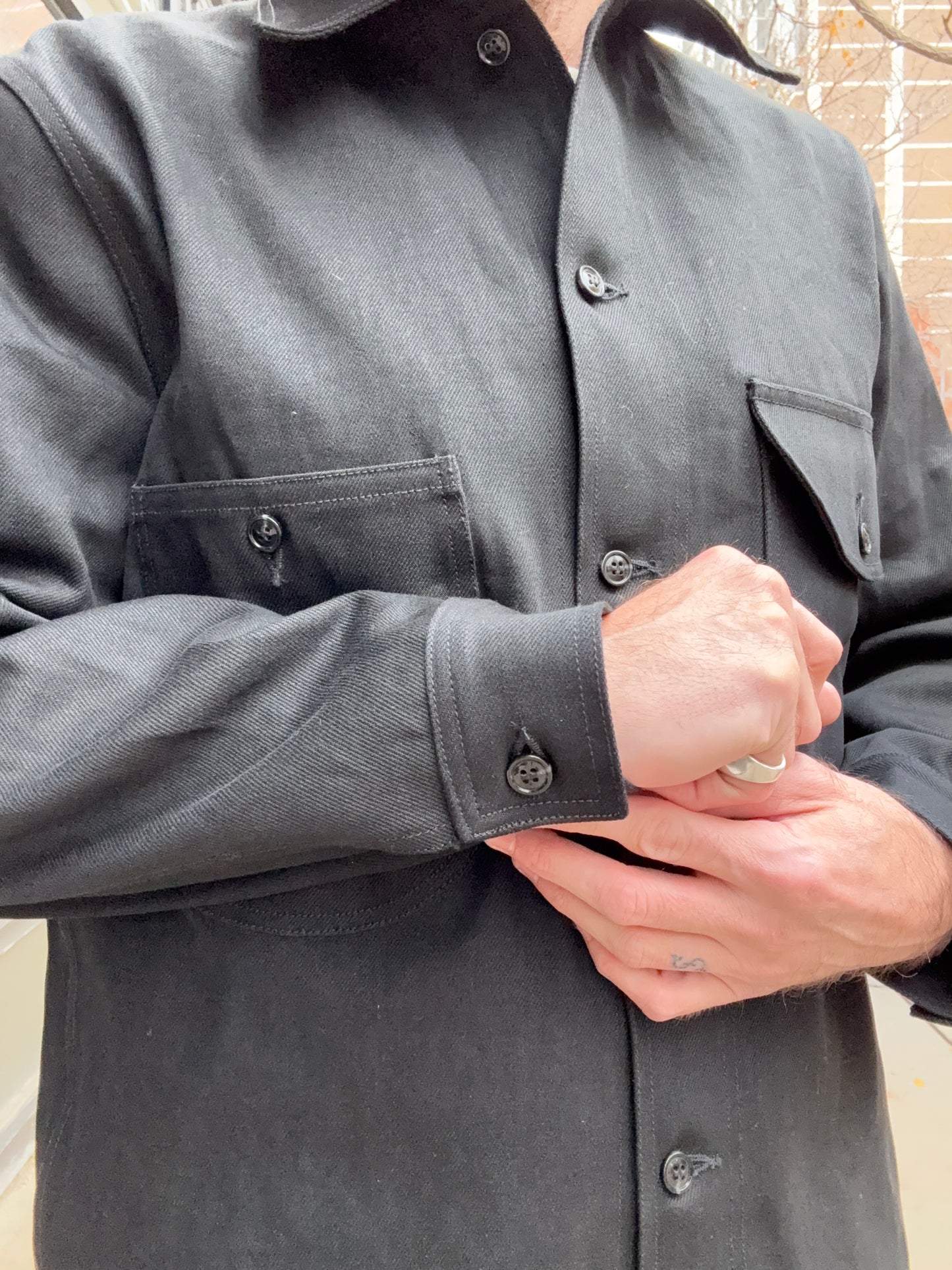 Dehen 1920 Selvedge Denim Overshirt