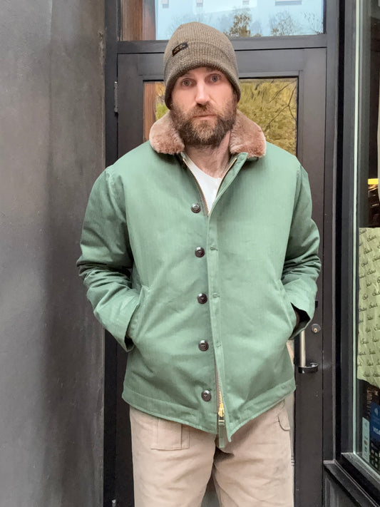 Dehen 1920 N-1 Deck Jacket Dry Wax Cotton