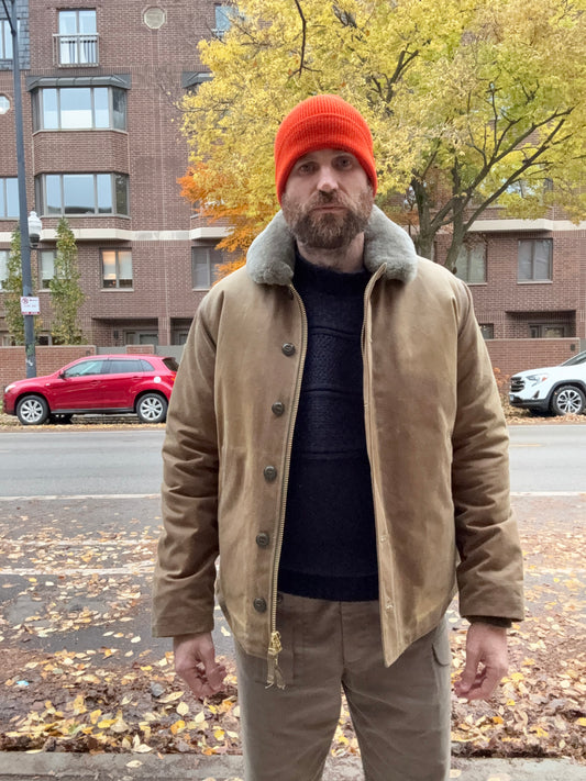 Dehen 1920 N-1 Deck Jacket Waxed Canvas