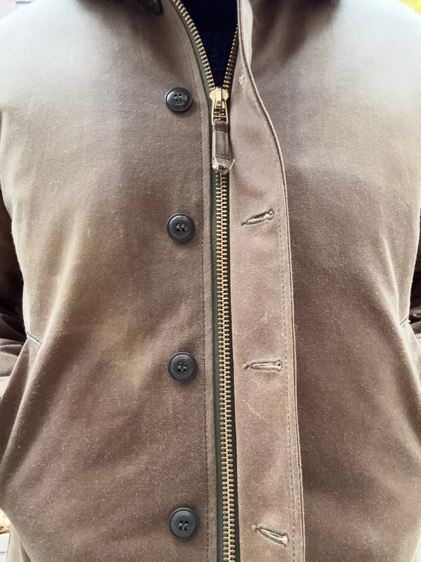 Dehen 1920 N-1 Deck Jacket Waxed Canvas