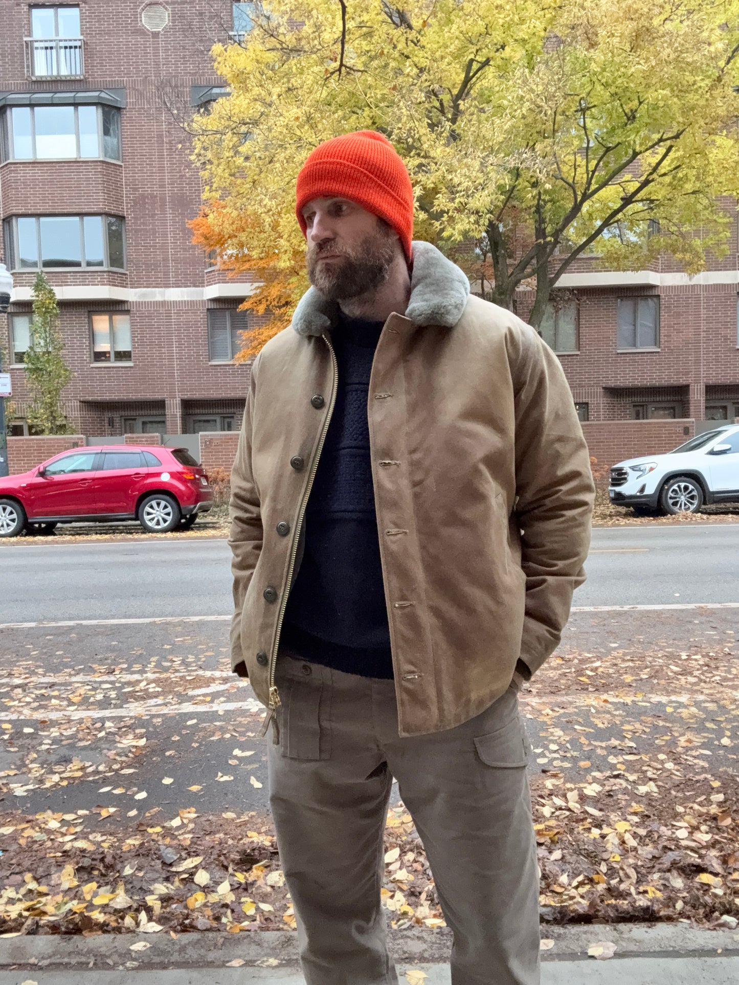 Dehen 1920 N-1 Deck Jacket Waxed Canvas