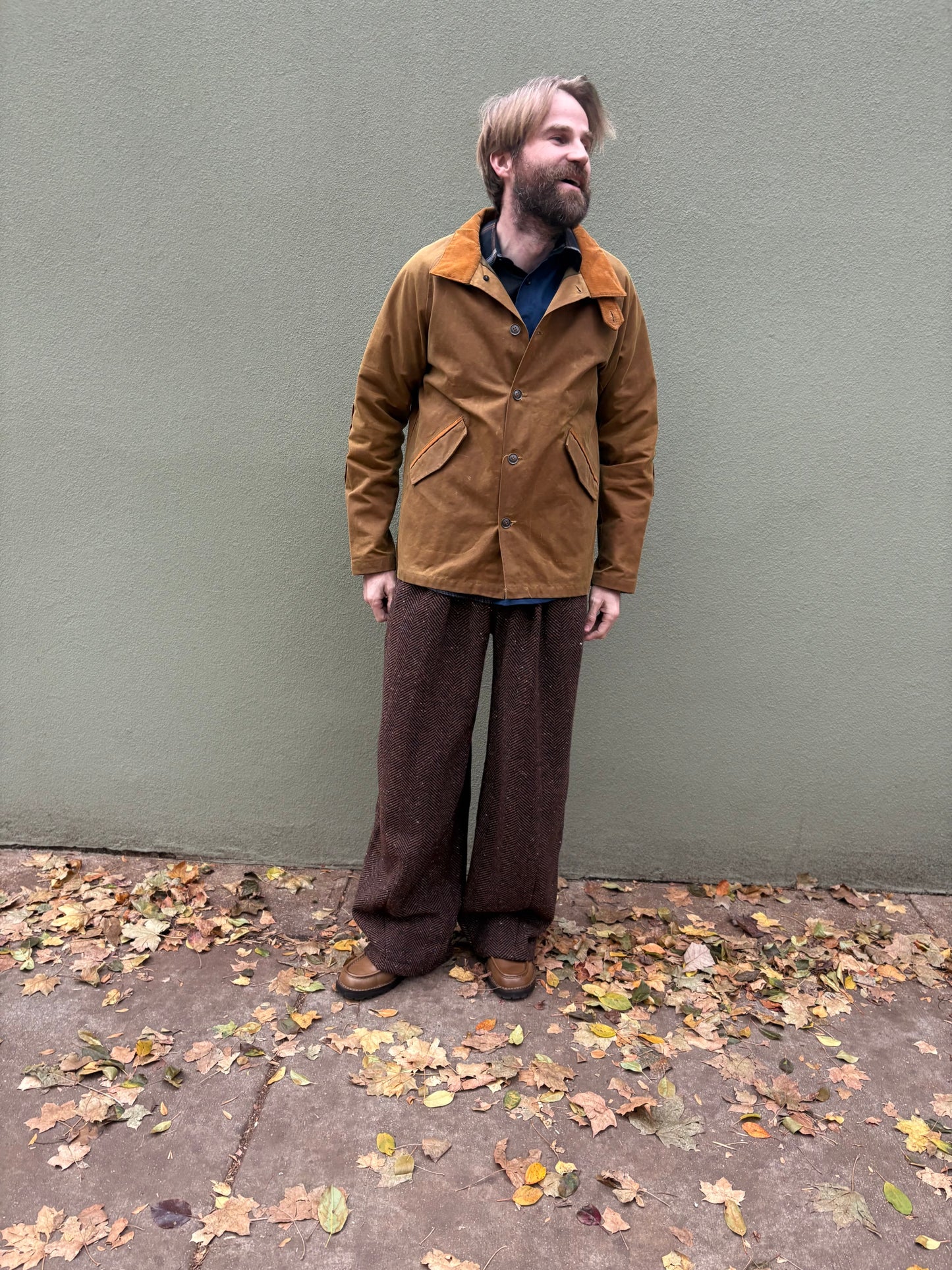 Fleurs de Bagne Waxed "Lantern" Jacket