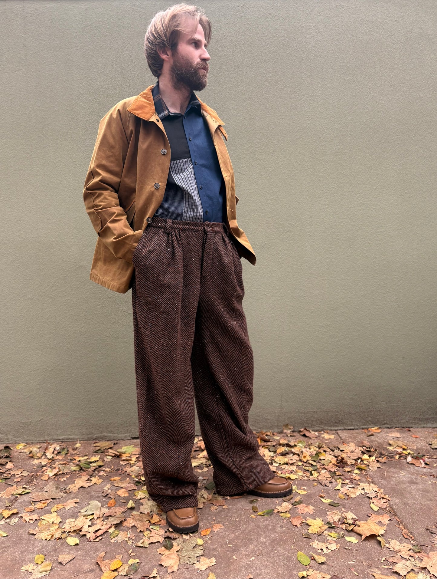 Fleurs de Bagne Waxed "Lantern" Jacket