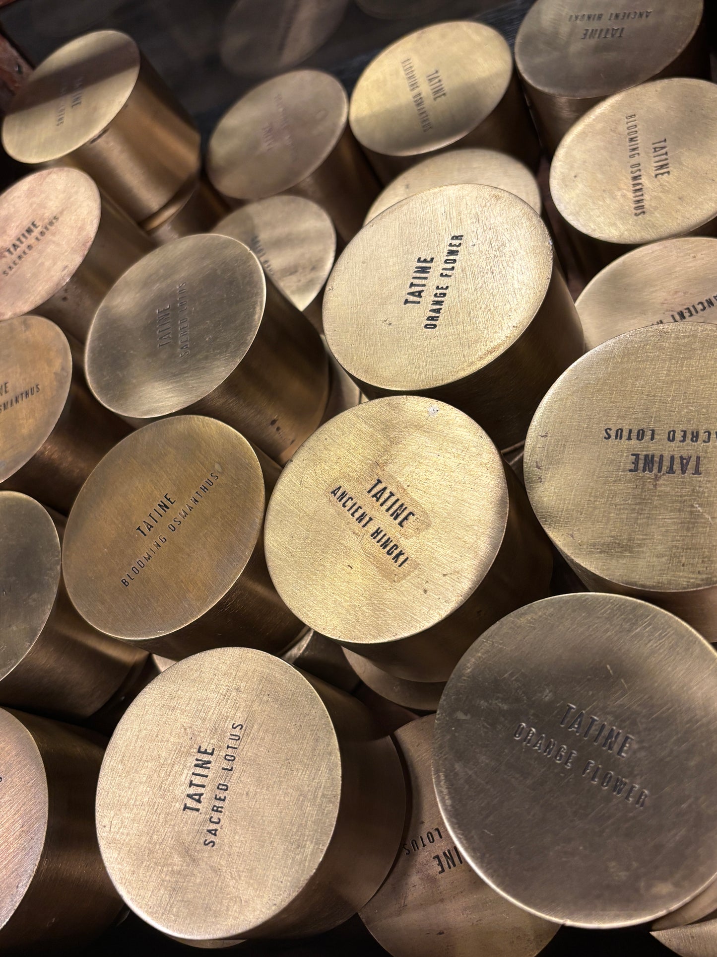 Tatine Brass Candles