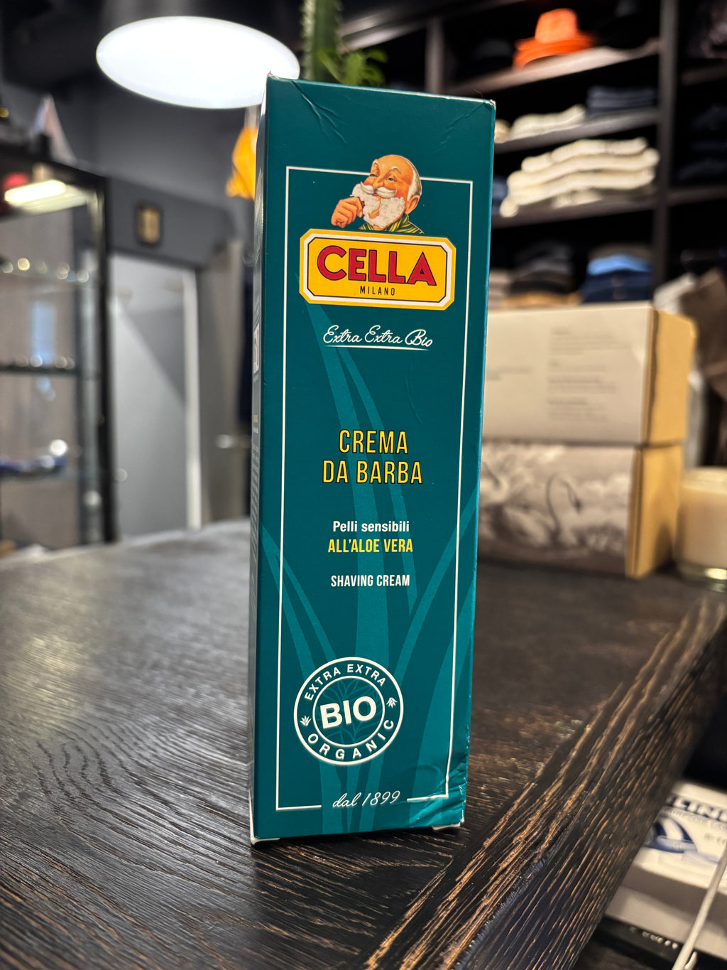 Organic Shaving Cream Tube - Cella
